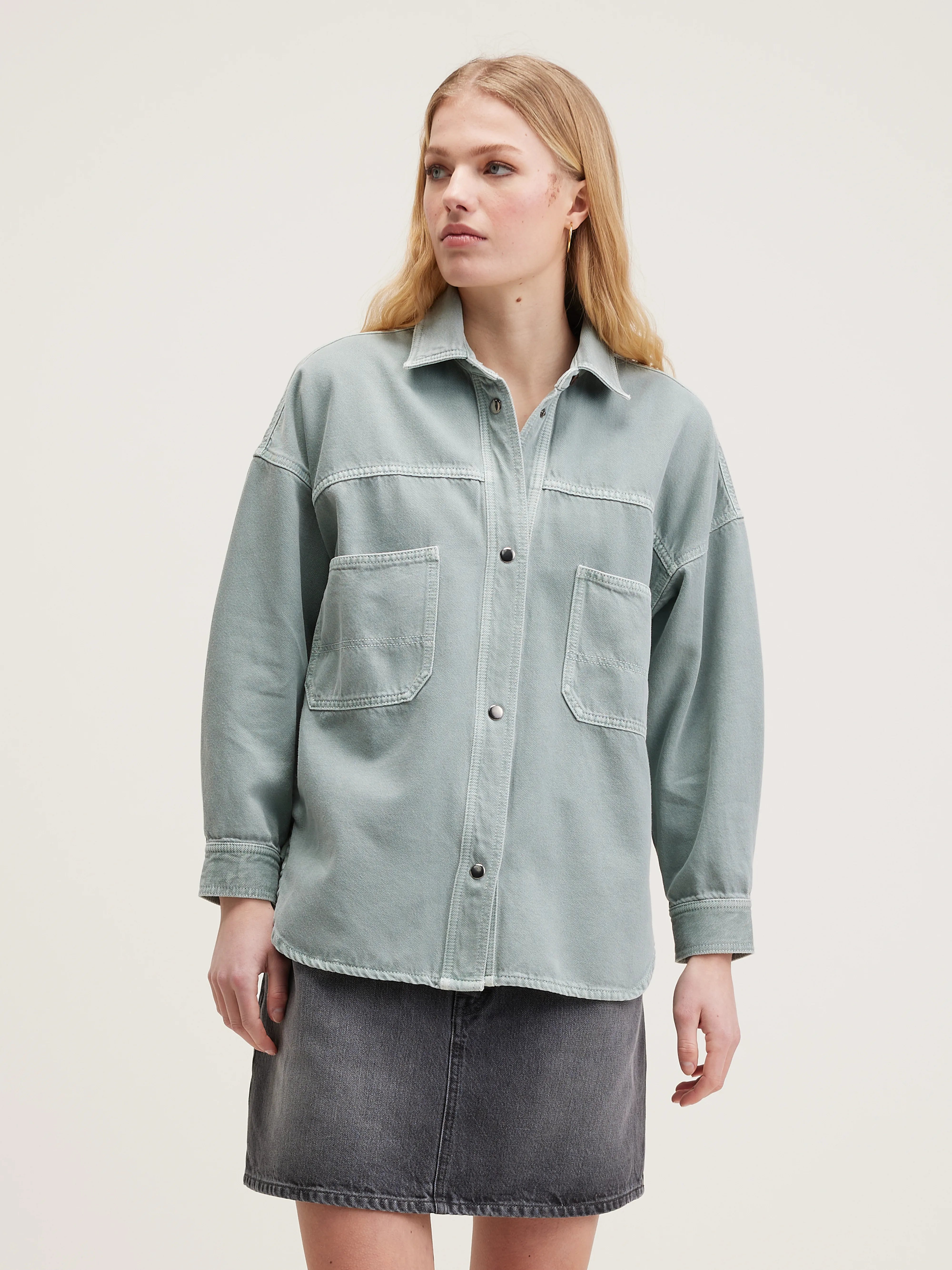 Guru overshirt (242 / W / SEA PINE)