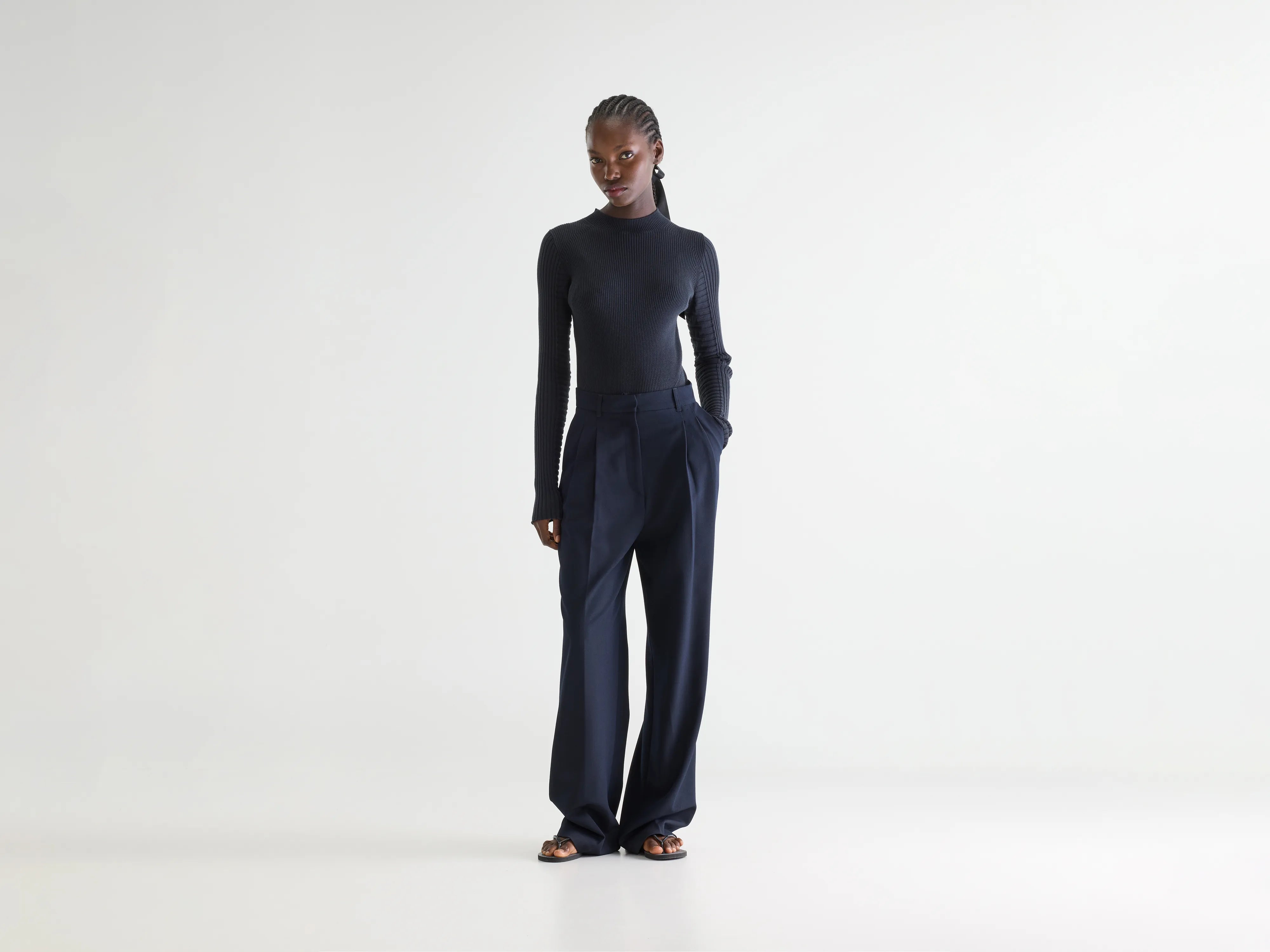 Pantalon tailleur bleu Dominic (252 / W / AMERICA)