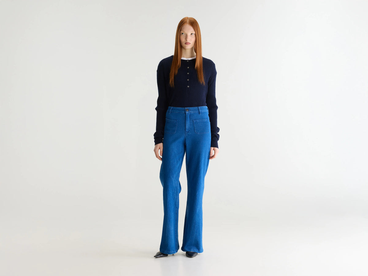 Pantalon évasé Park (242 / W / ONE WASH)