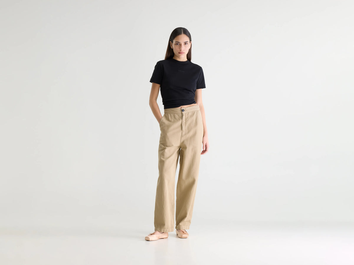 Pasop relaxed light beige trousers (242 / W / CLAY)