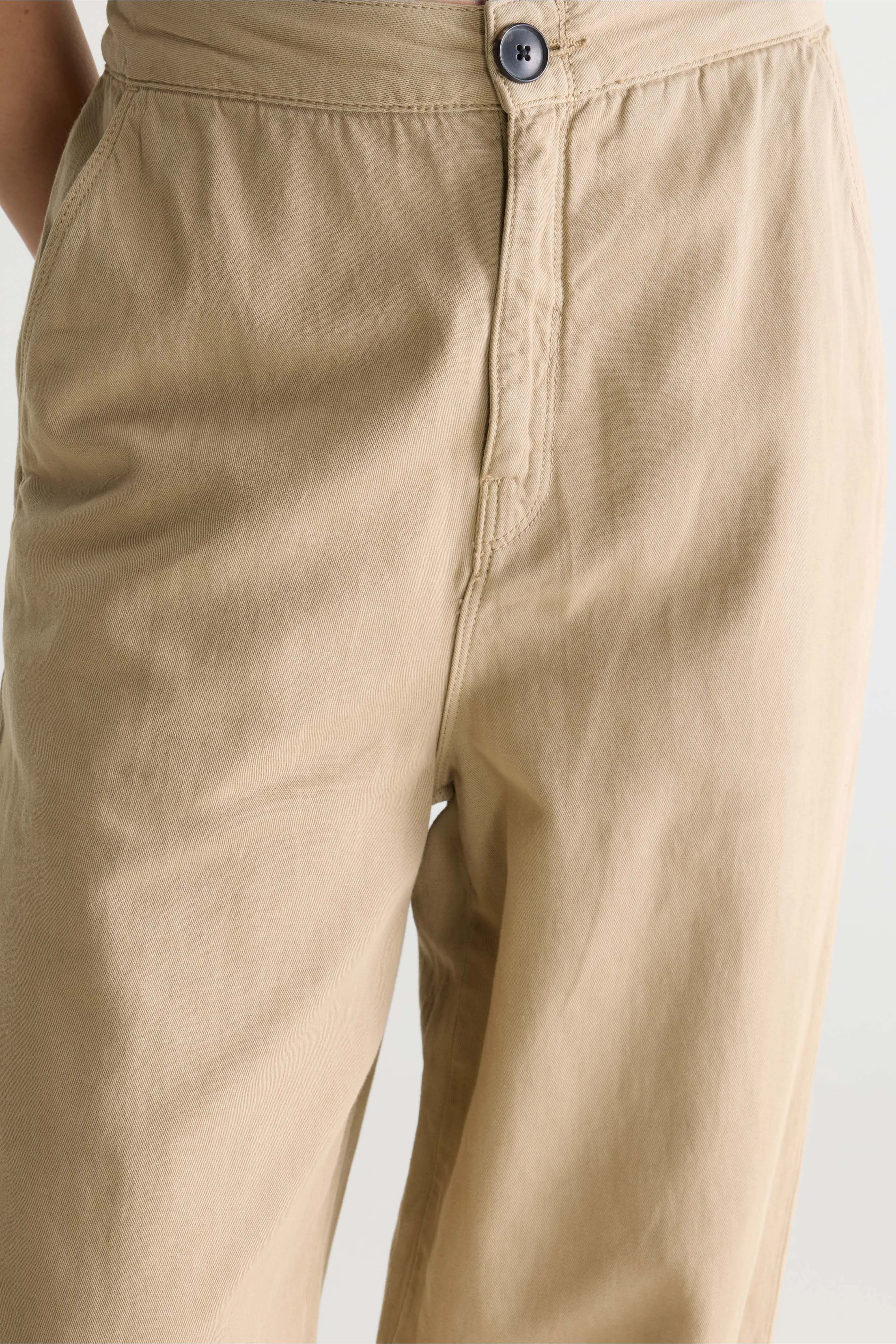Pasop relaxed light beige trousers (242 / W / CLAY)