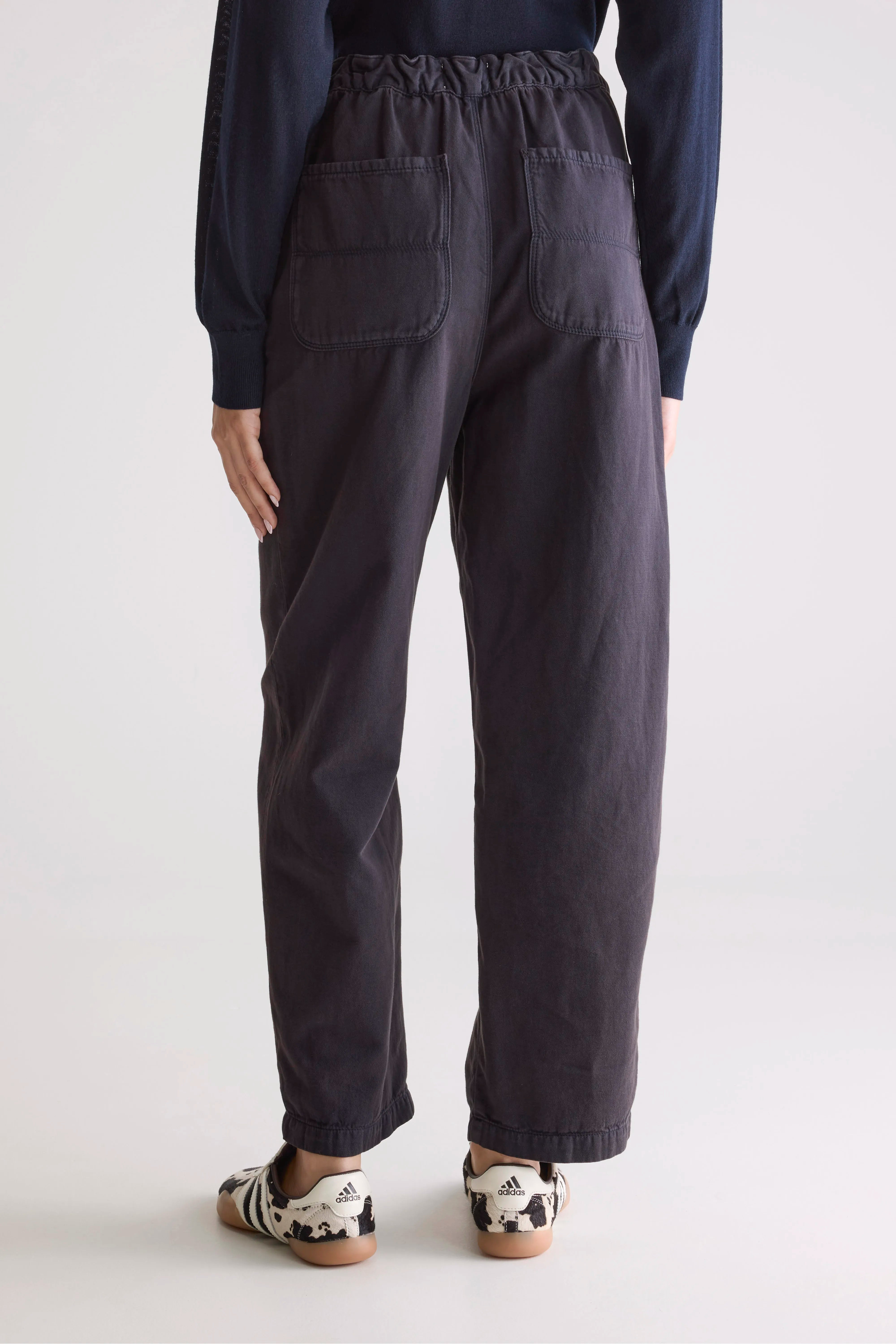 Pantalon décontracté Pasop (252 / W / OFF BLACK)