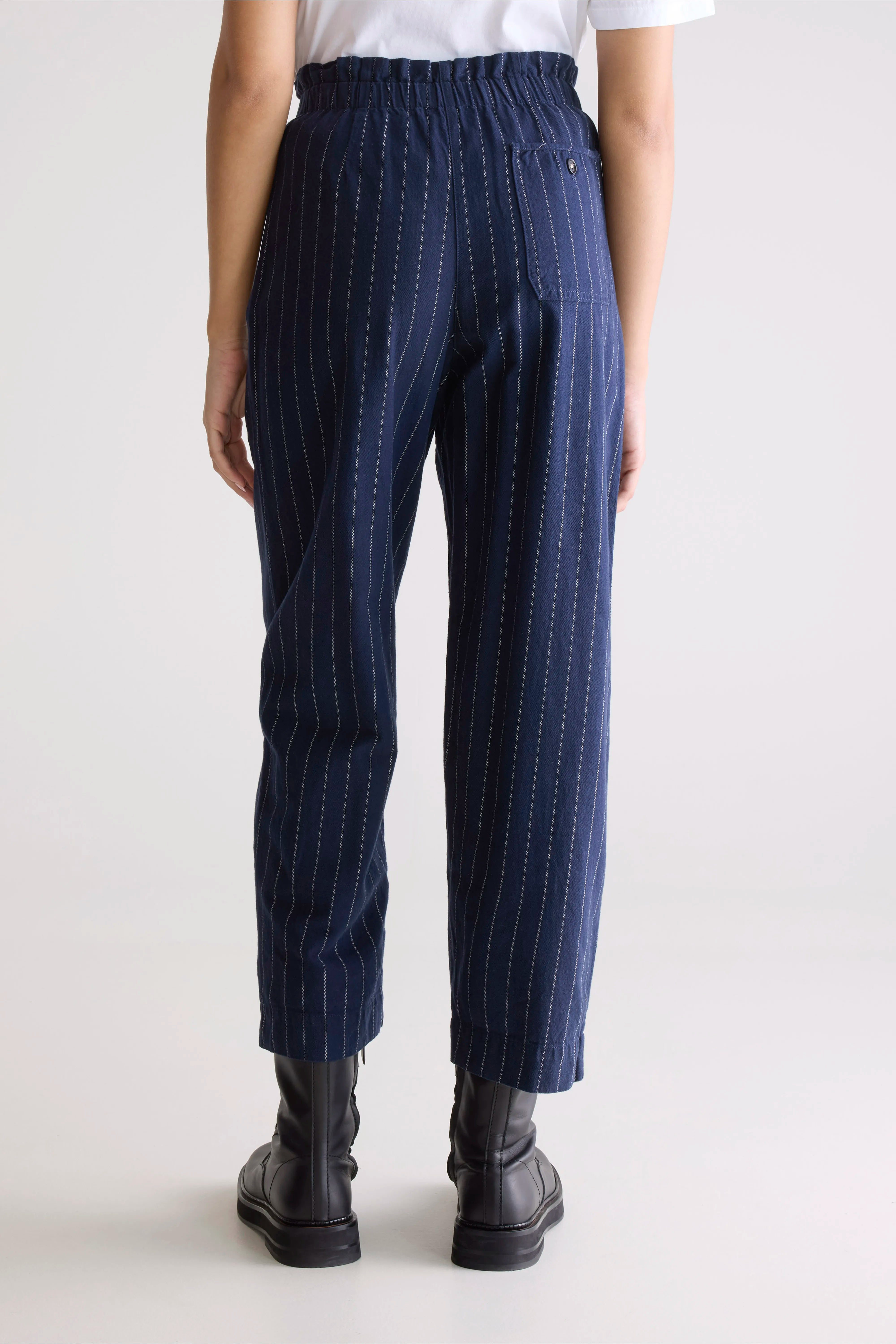 Lilo paperbag trousers (252 / W / STRIPE A)