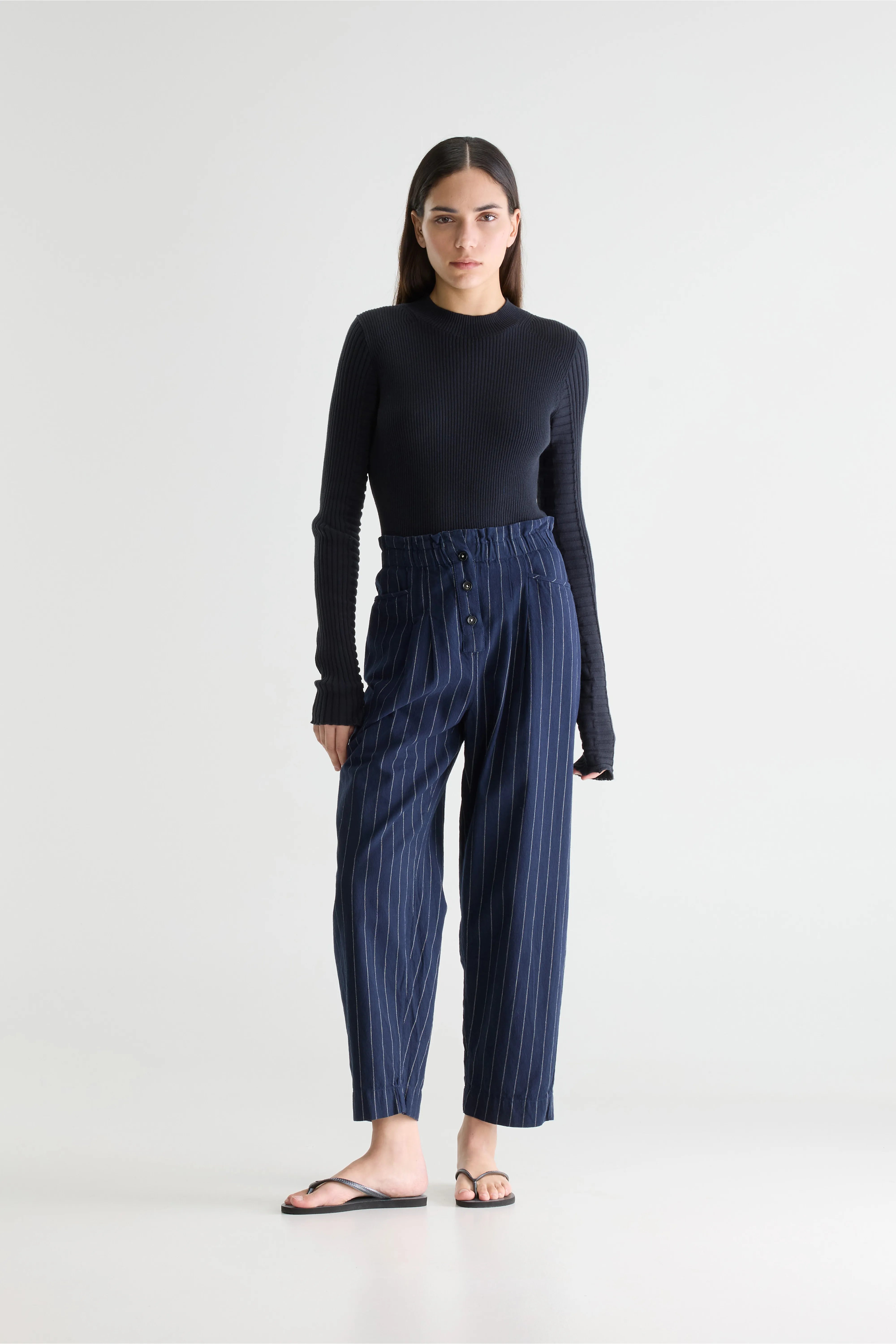 Lilo paperbag broek (252 / W / STRIPE A)