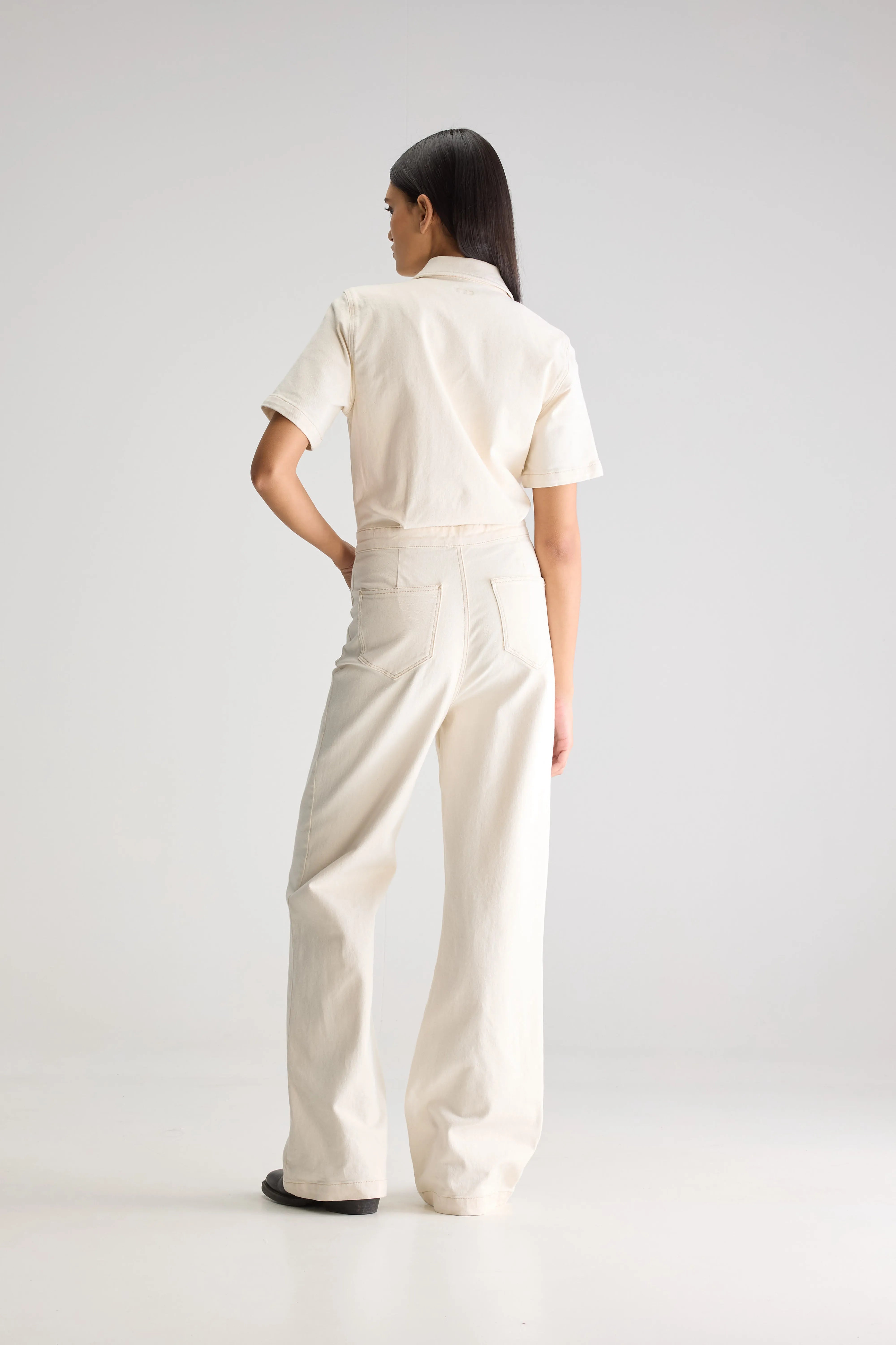 Pamelia denim jumpsuit (251 / W / NATURAL)
