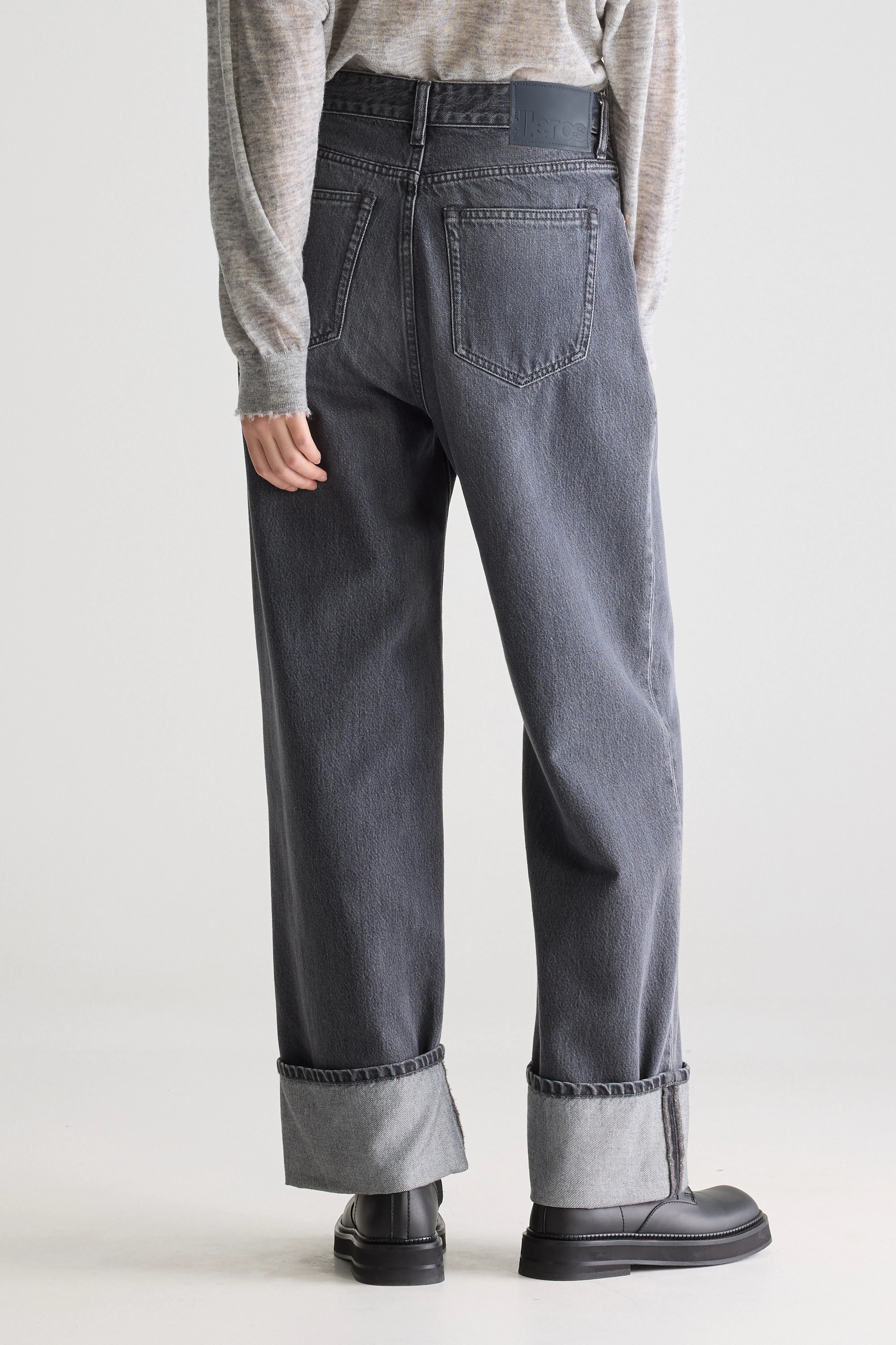 Denim N. 67 losse jeans (251 / W / USED BLACK)