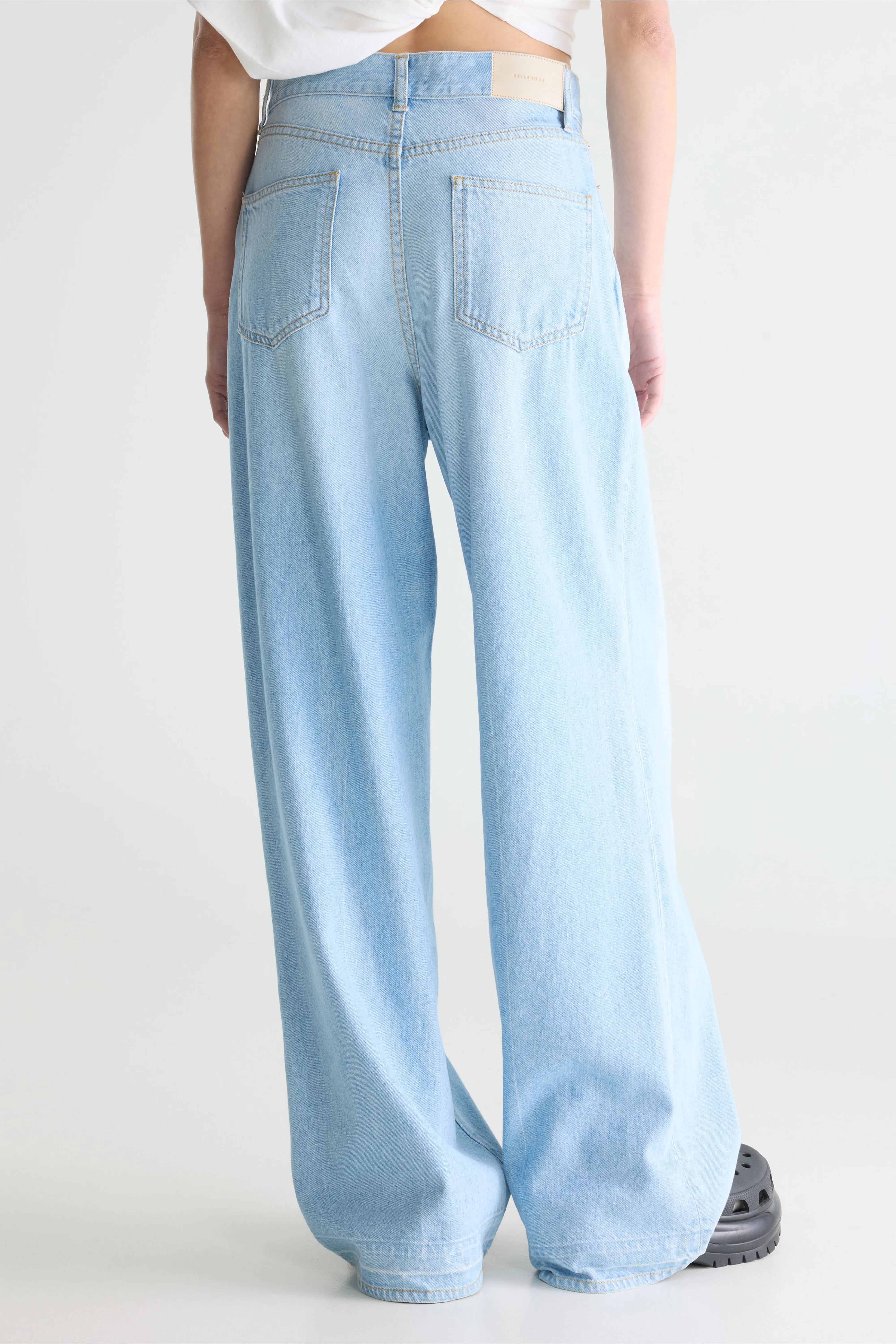 Denim N. 64 - Wijde lichtblauwe jeans (242 / W / VINTAGE LT BLUE)