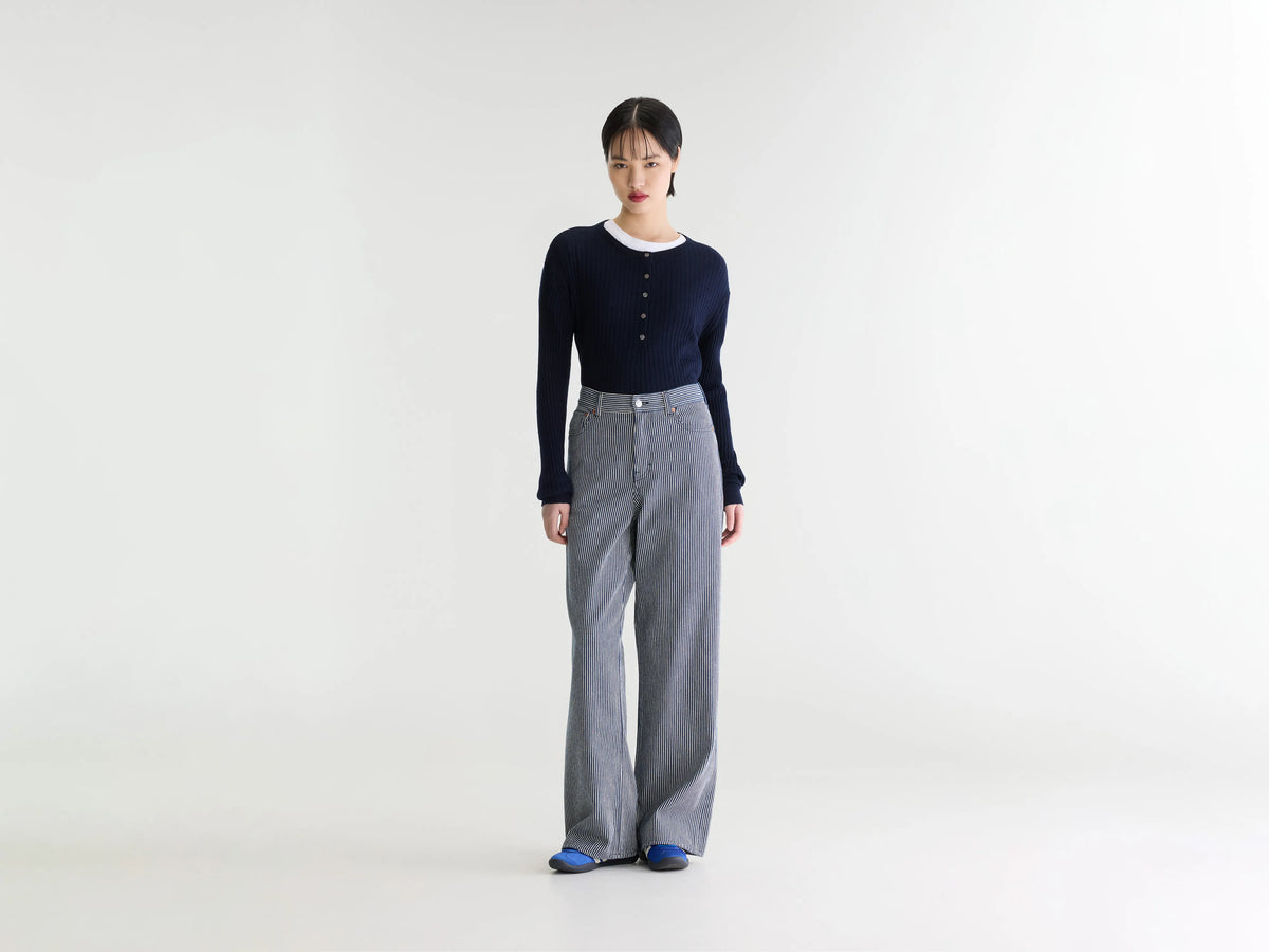 Denim N. 64 - wide jeans (252 / W / LT STONE WASH)