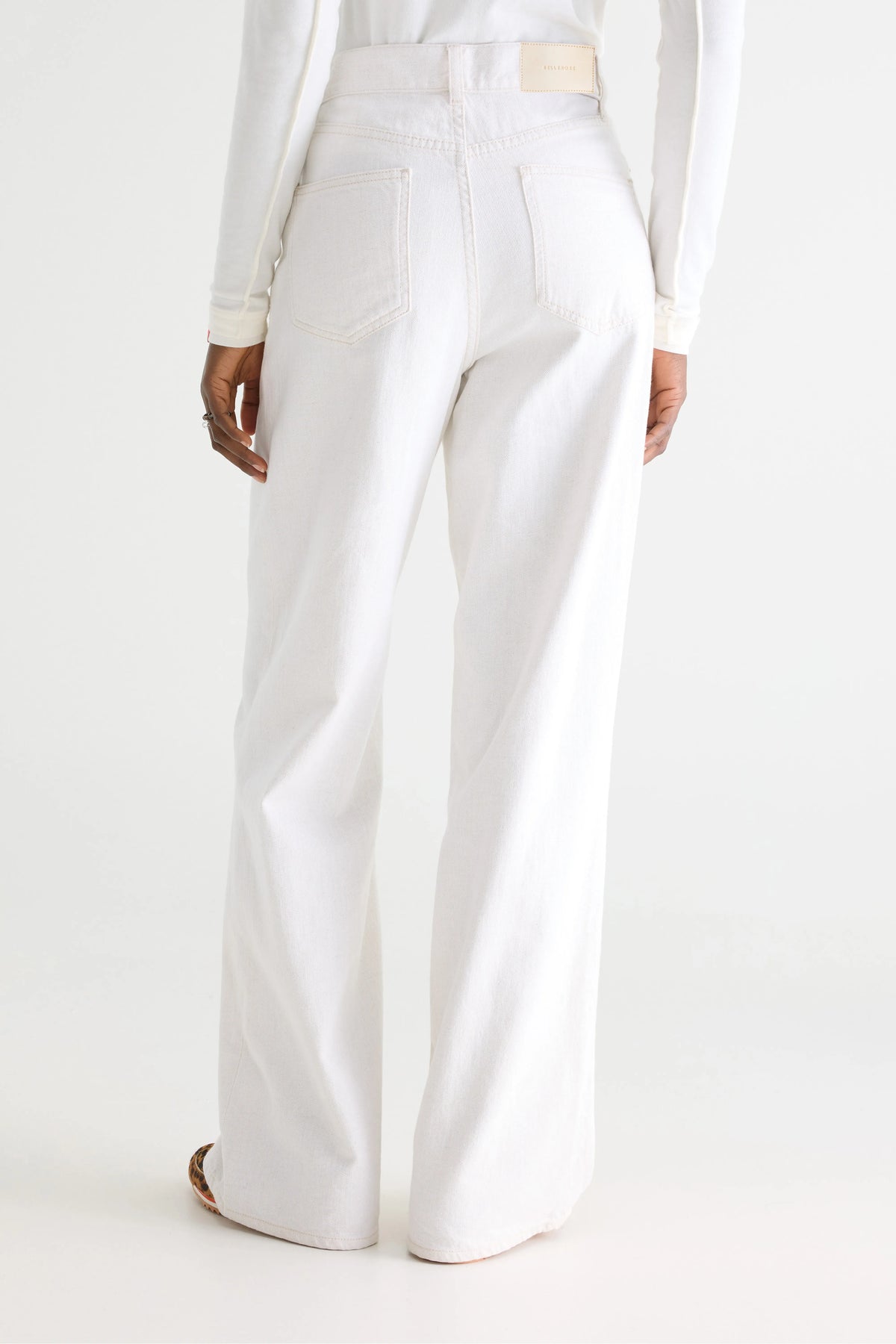 Denim Wide Jeans N° 64 (242 / W / VINTAGE WHITE)