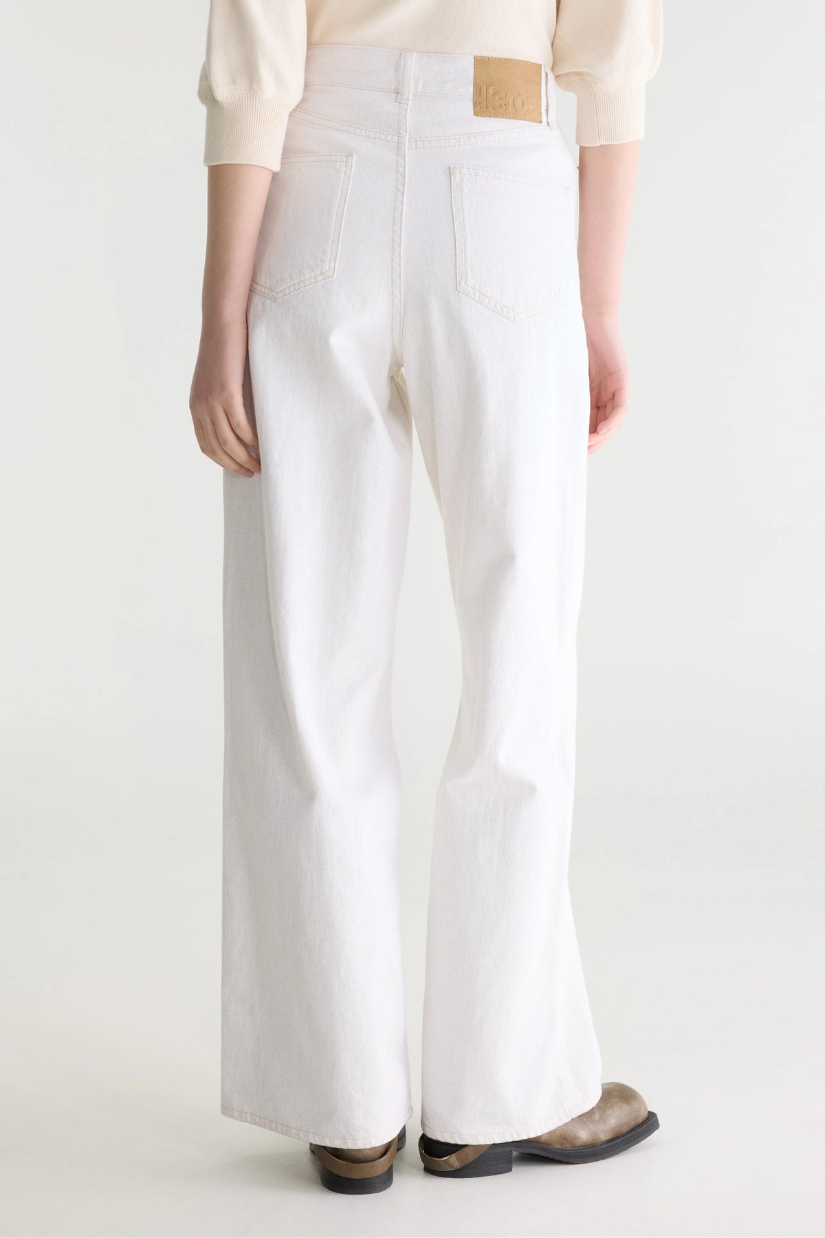 Denim N. 64 - wijde jeans (242 / W / VINTAGE WHITE)