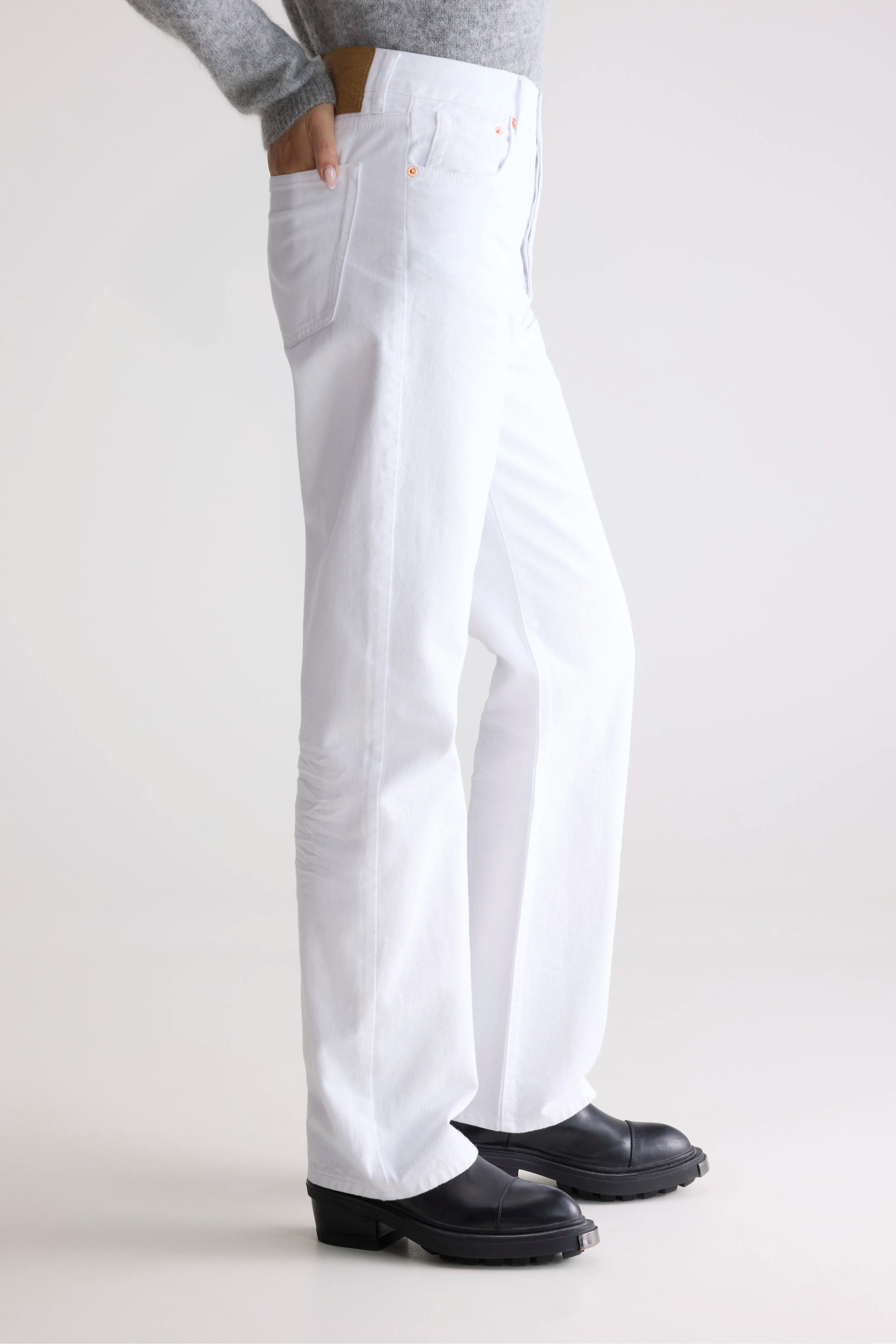 Denim N. 32 straight jeans (252 / W / WHITE)