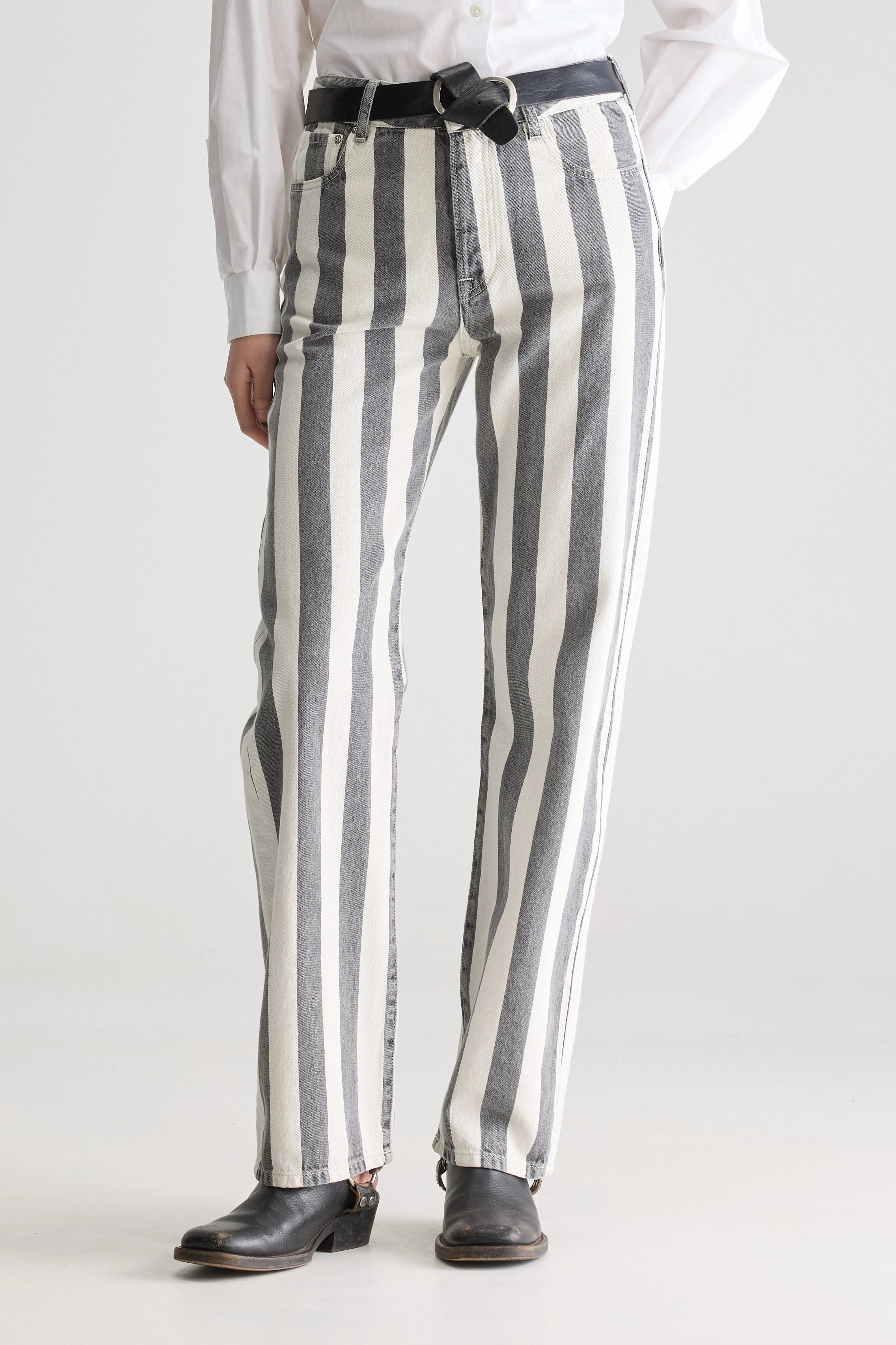 Denim N. 32 rechte jeans (251 / W / STRIPE A)