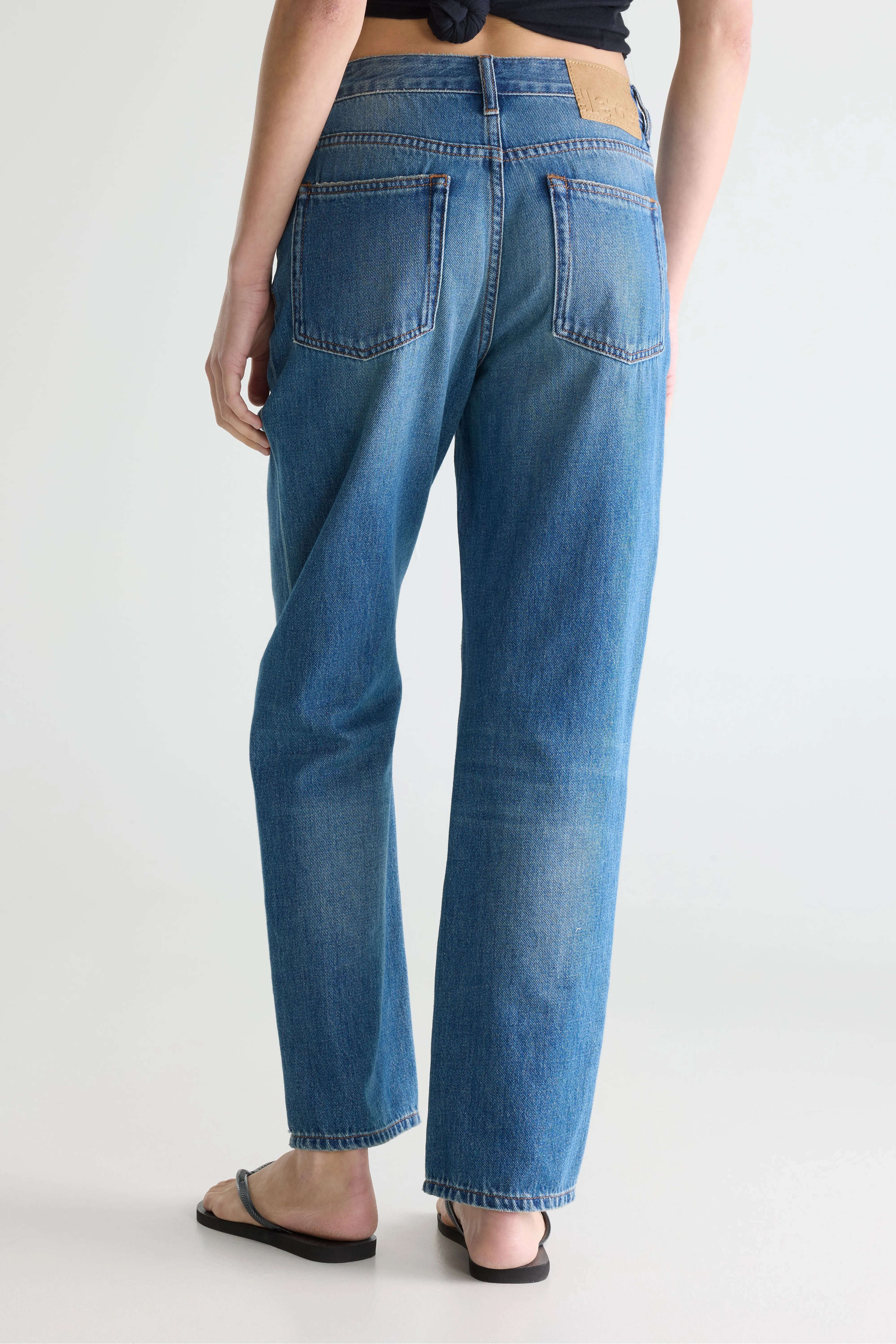 Denim N. 34 - Regular blauwe jeans (252 / W / USED MD BLUE)