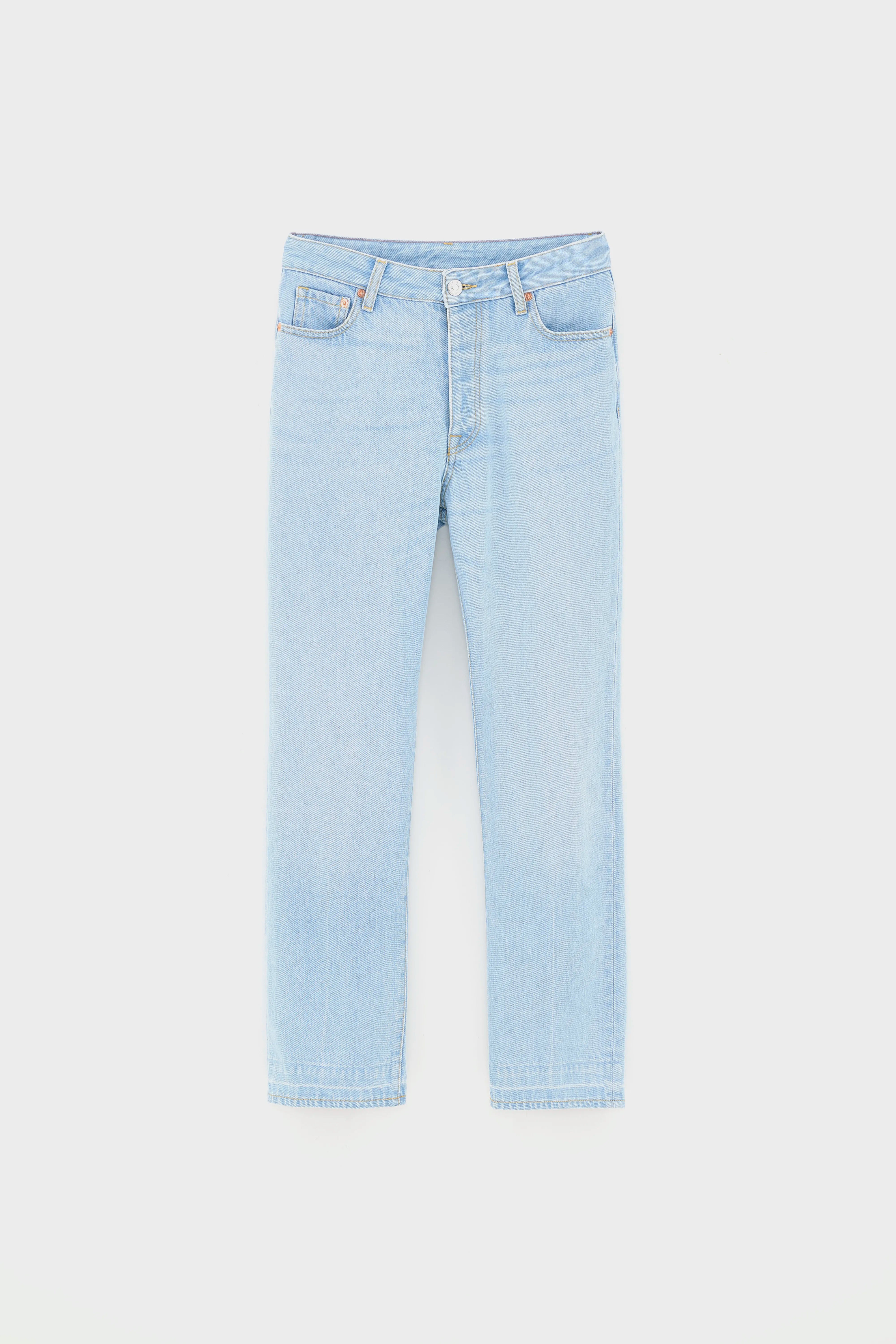 Denim N. 34 - Regular light blue jeans (242 / W / USED LT BLUE)