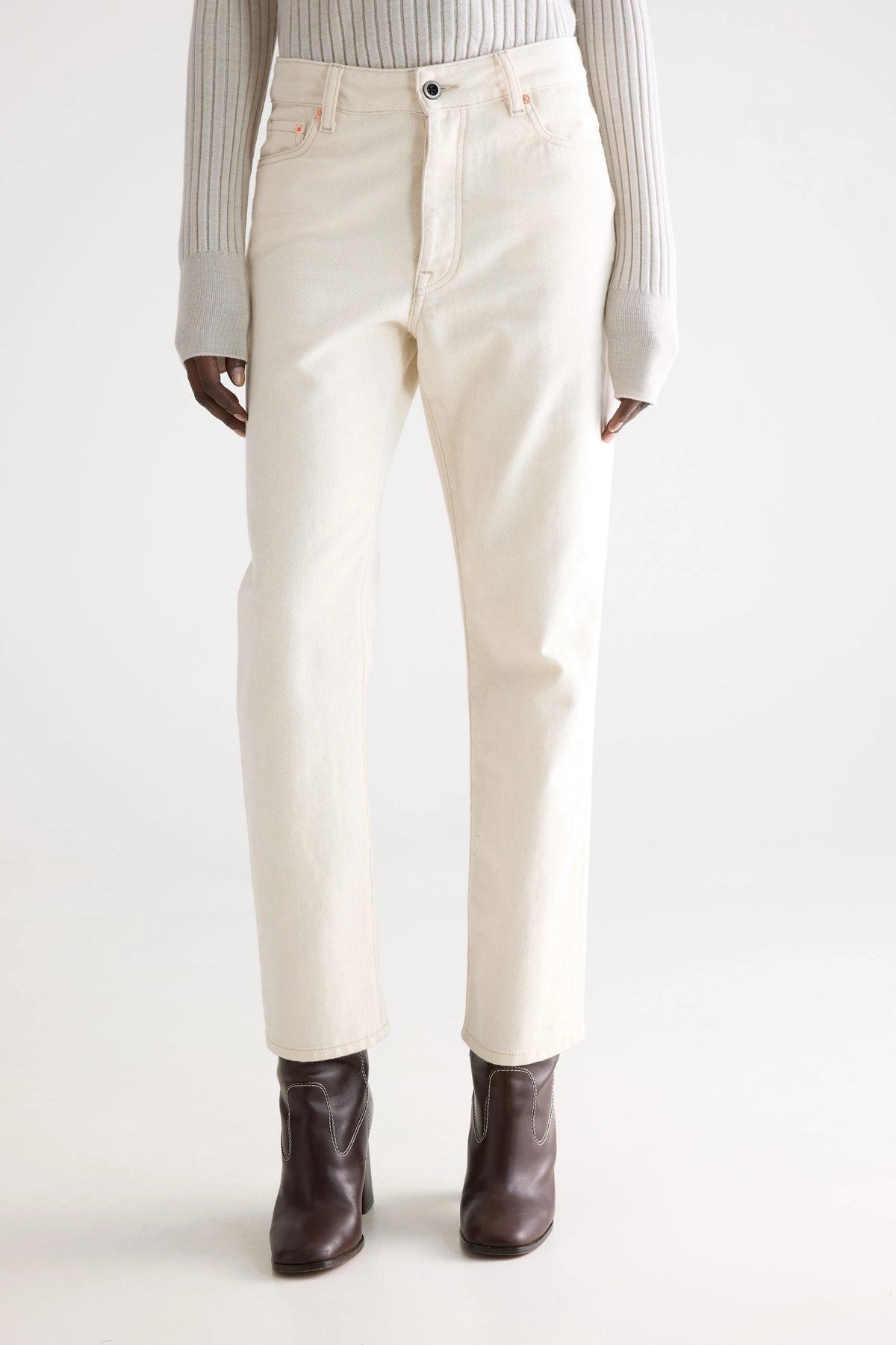 Denim N. 34 - Regular ecru jeans (242 / W / NATURAL)
