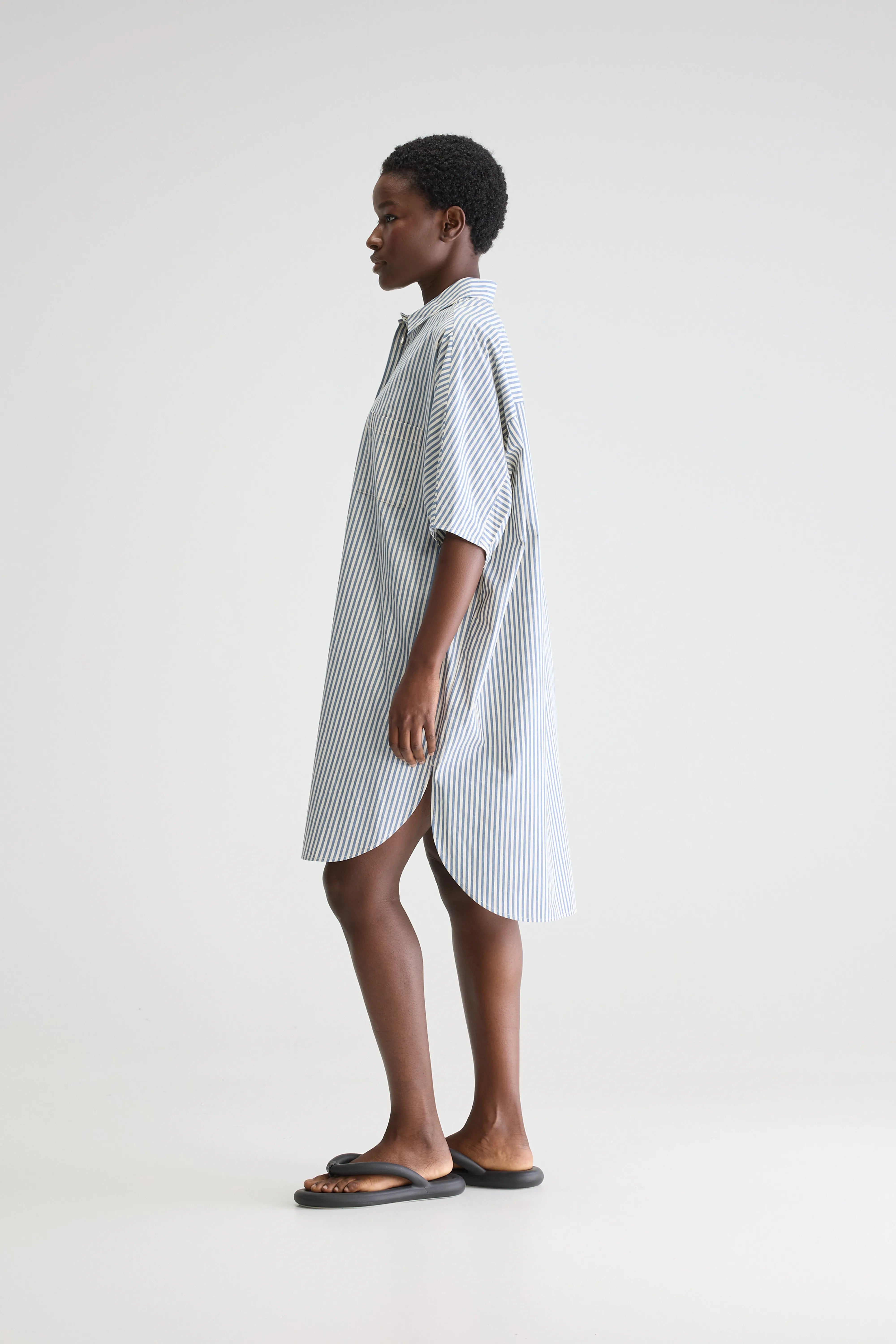 Jeanne hemdjurk (251 / W / STRIPE A)