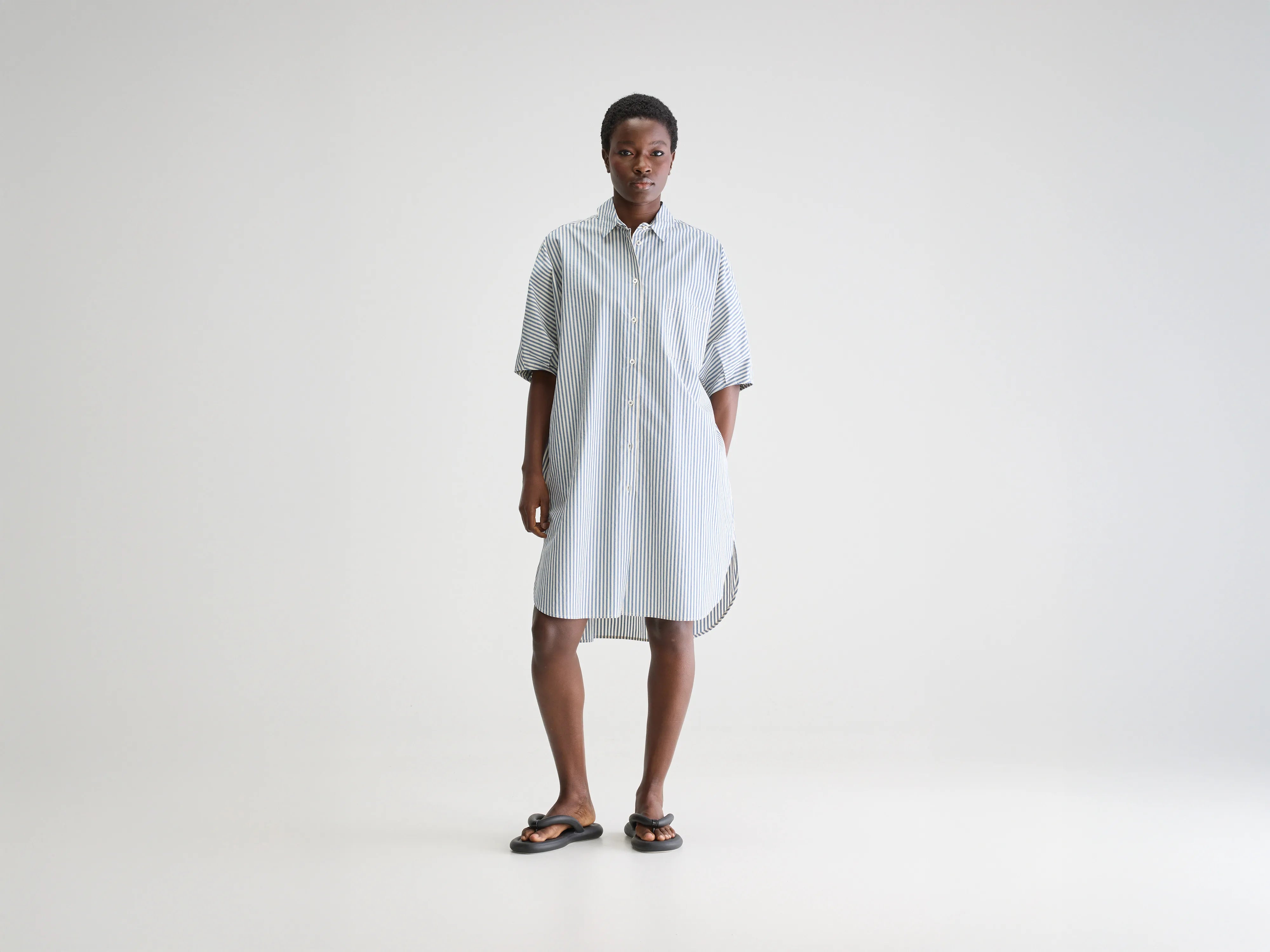 Jeanne hemdjurk (251 / W / STRIPE A)