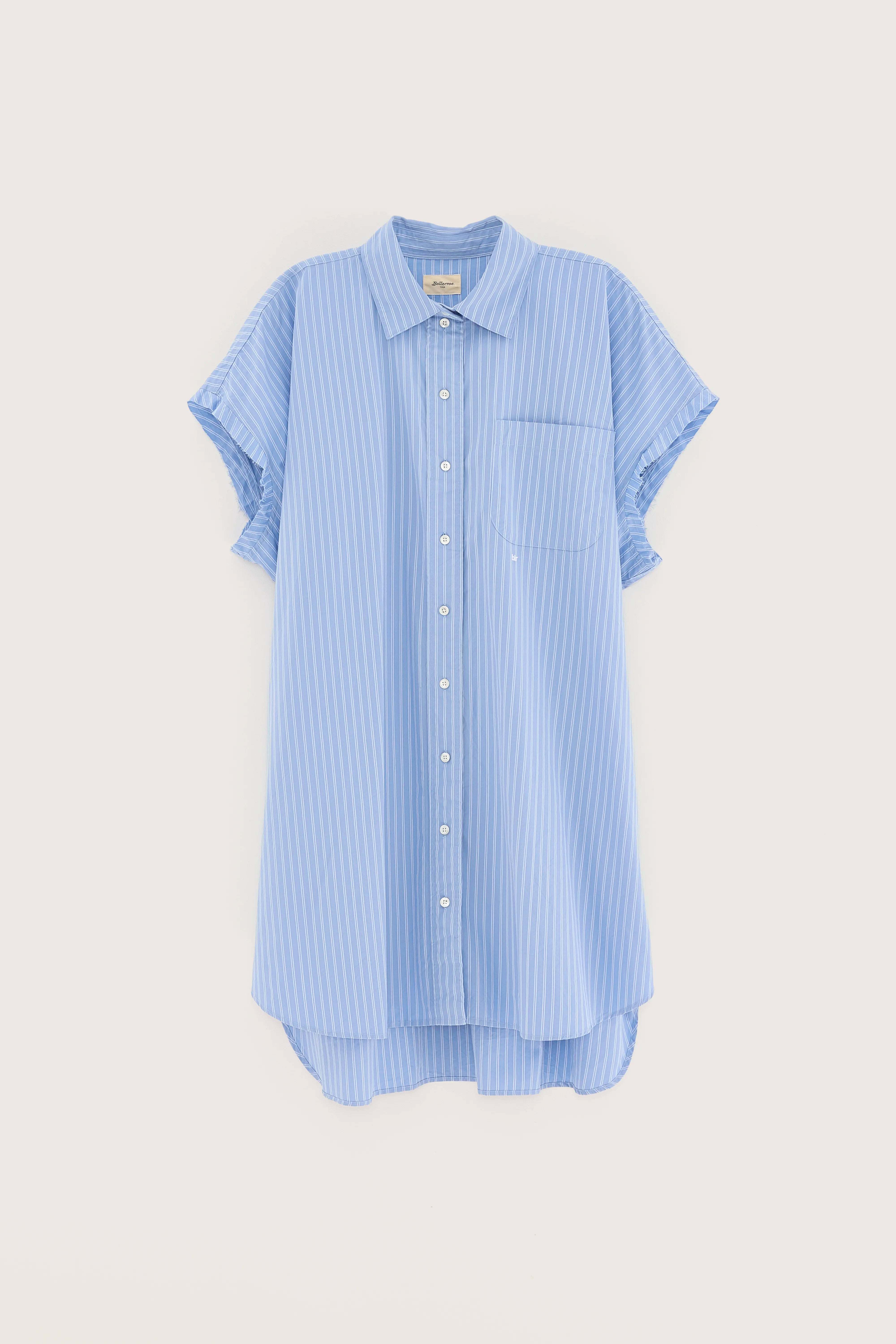 Gianna mouwloze hemdjurk (251 / W / STRIPE N)