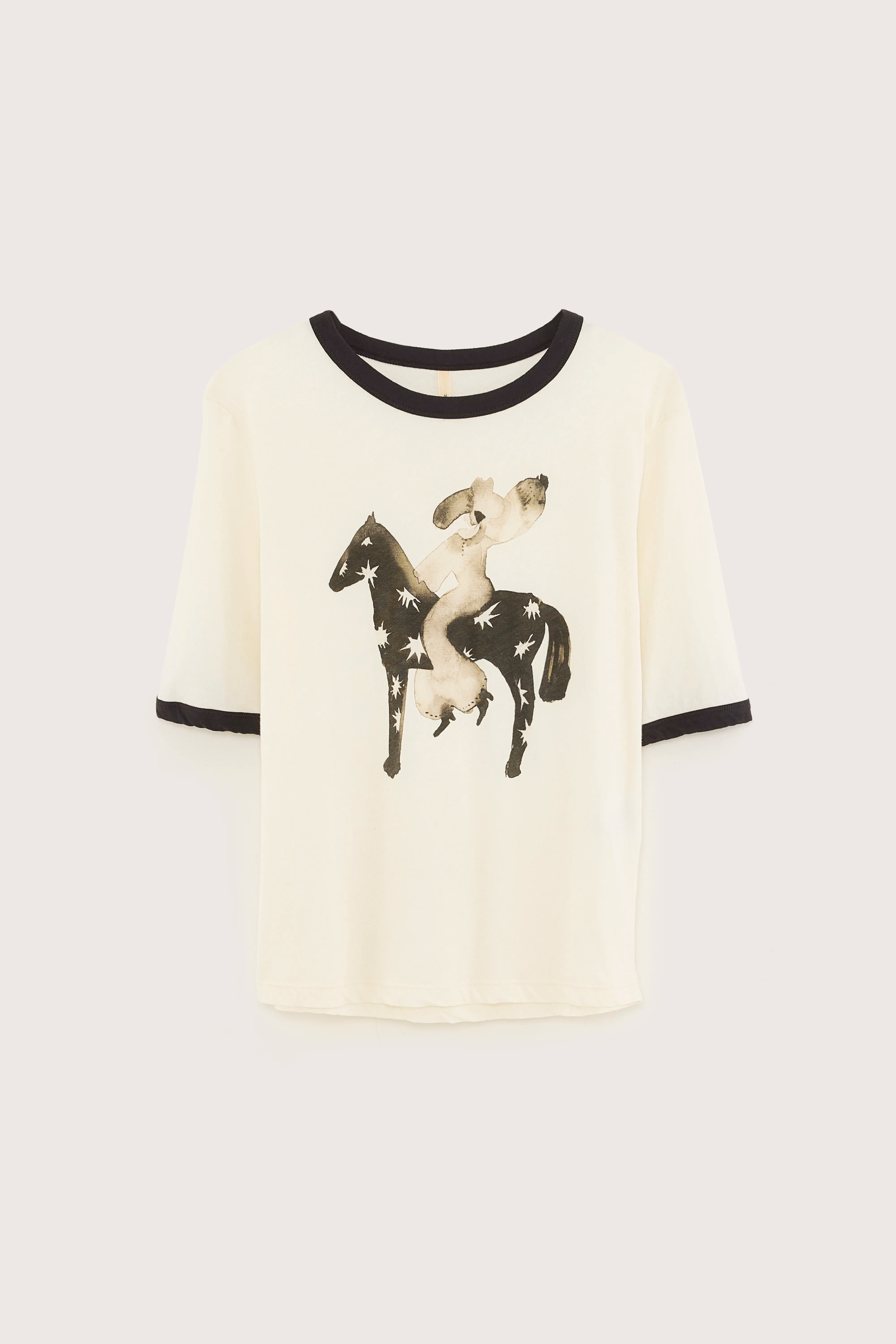 Cosmos slim fit t-shirt (251 / W / ECRU)
