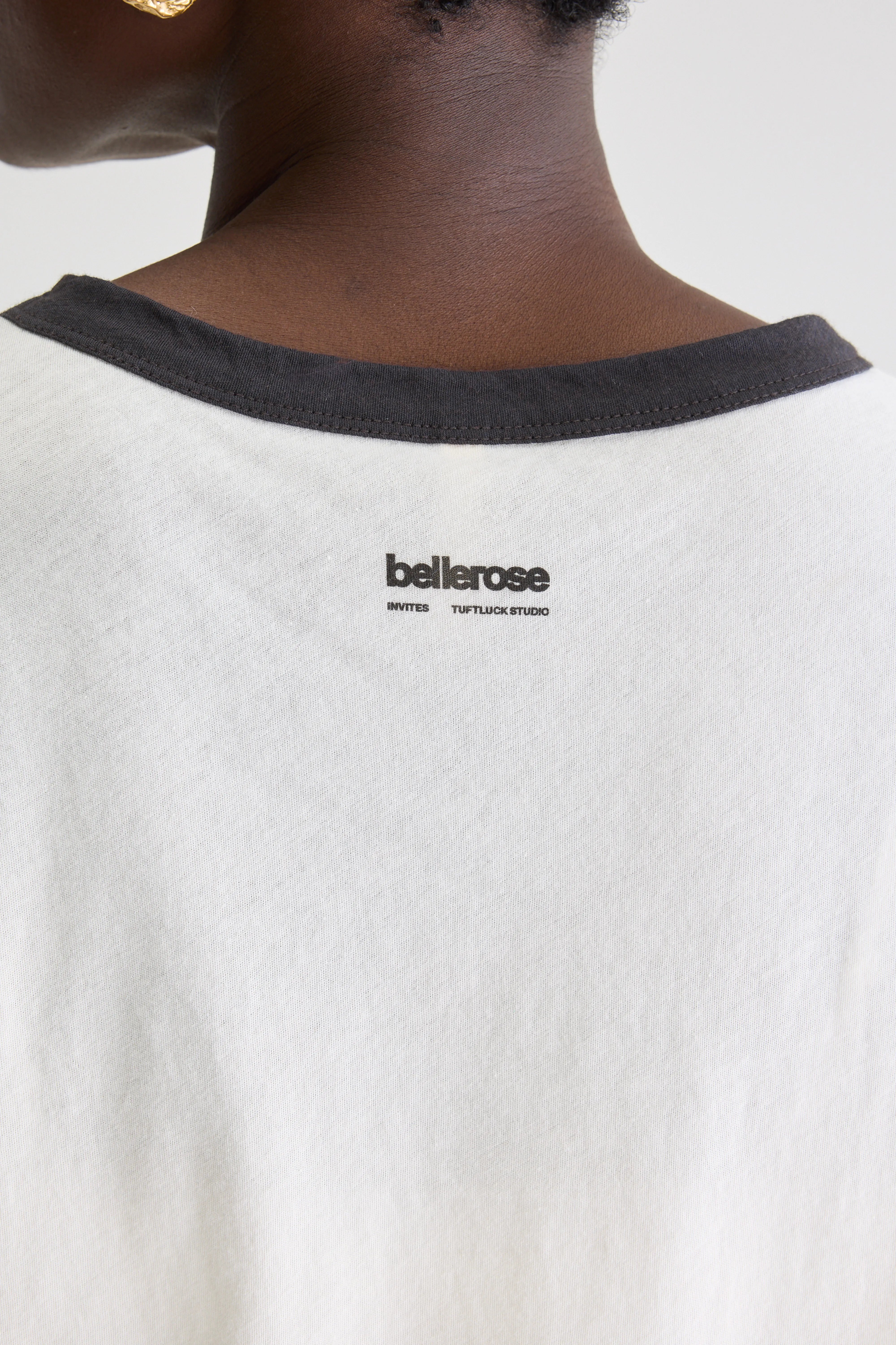 Cosmos slim fit t-shirt (251 / W / ECRU)