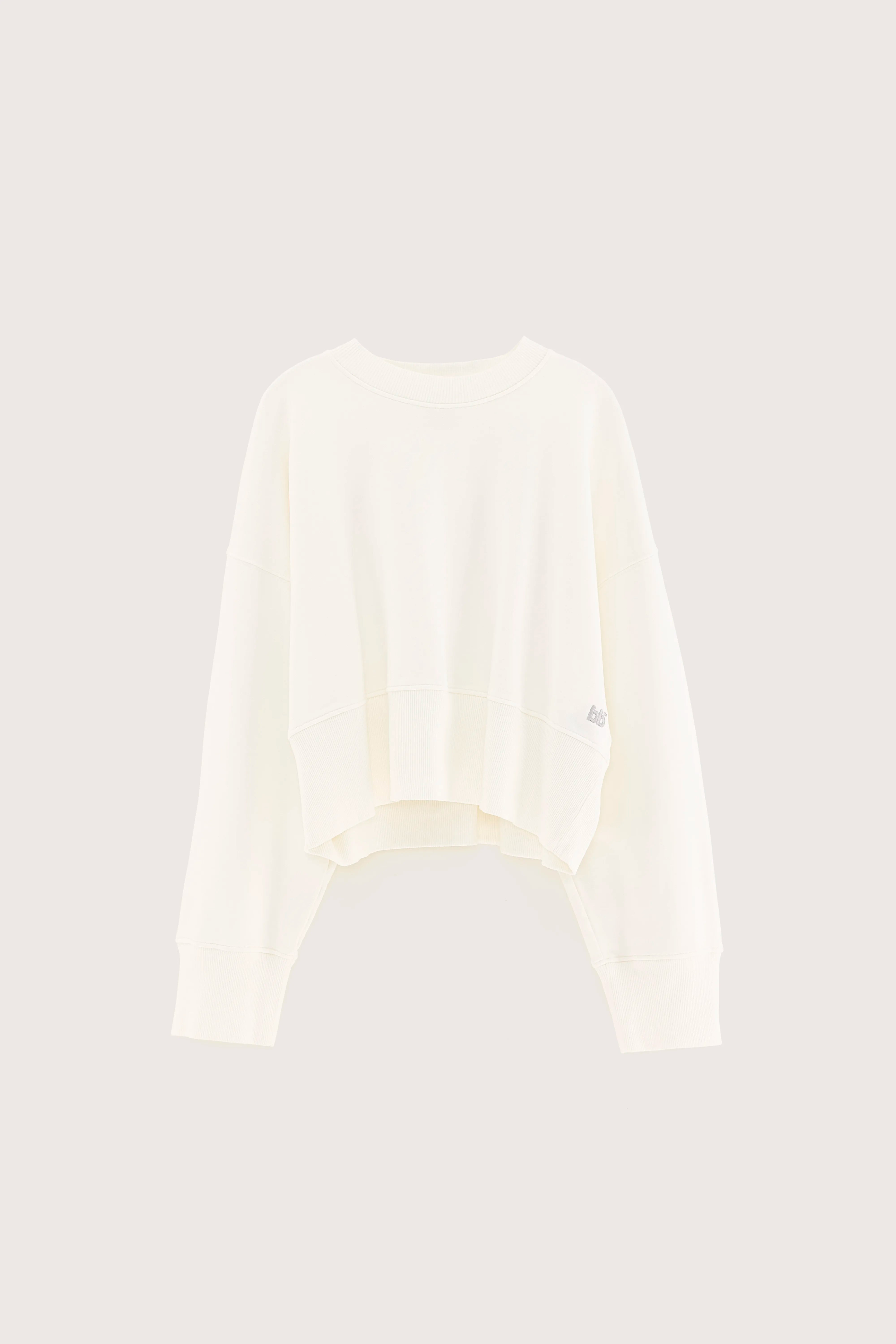 Slenni sweatshirt met ronde hals (251 / W / VINTAGE WHITE)