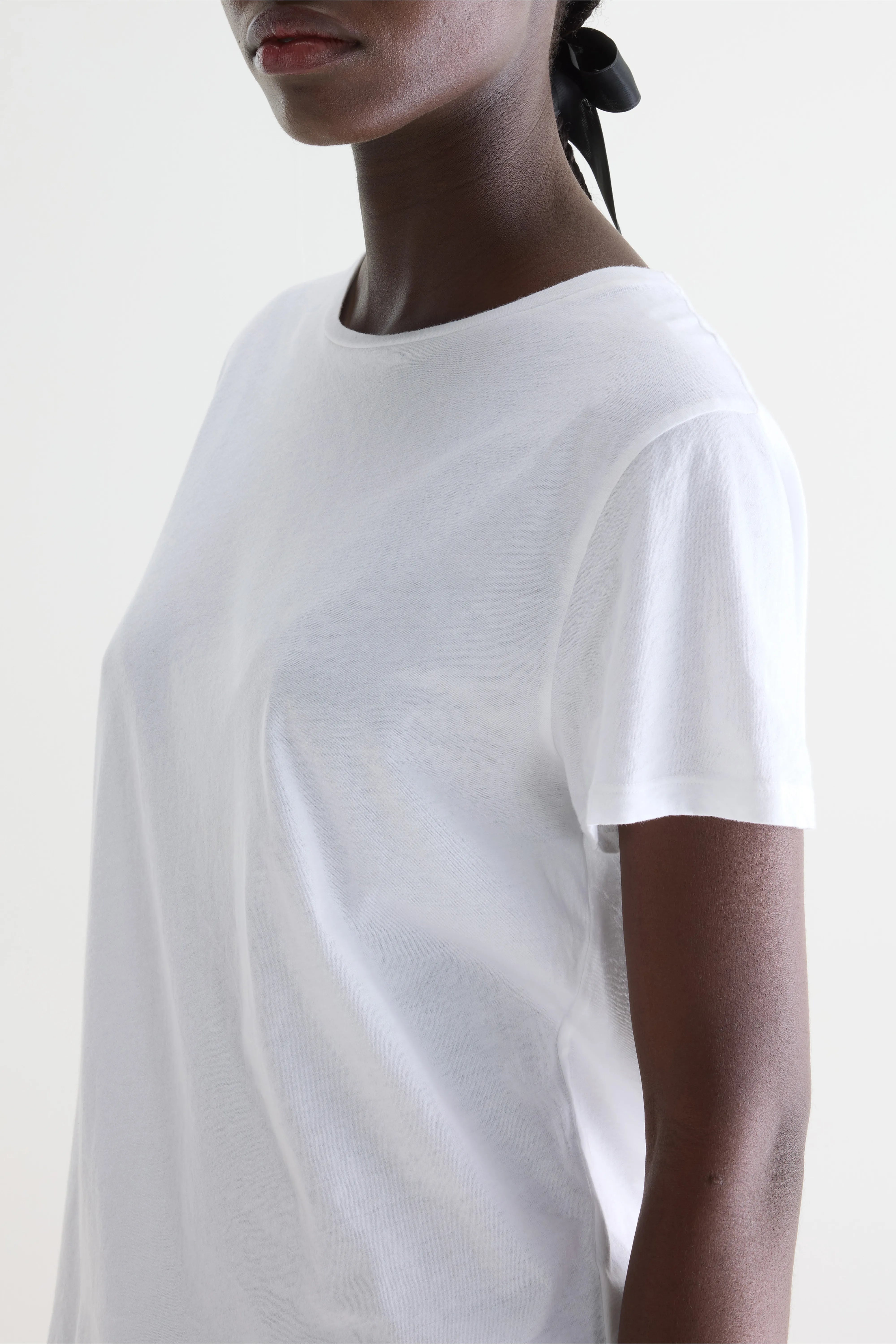 T-shirt blanc à manches courtes Covi (252 / W / WHITE)
