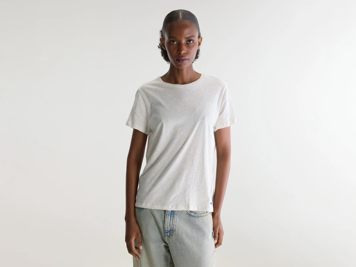 Covi t-shirt met korte mouwen (242 / W / OYSTER)