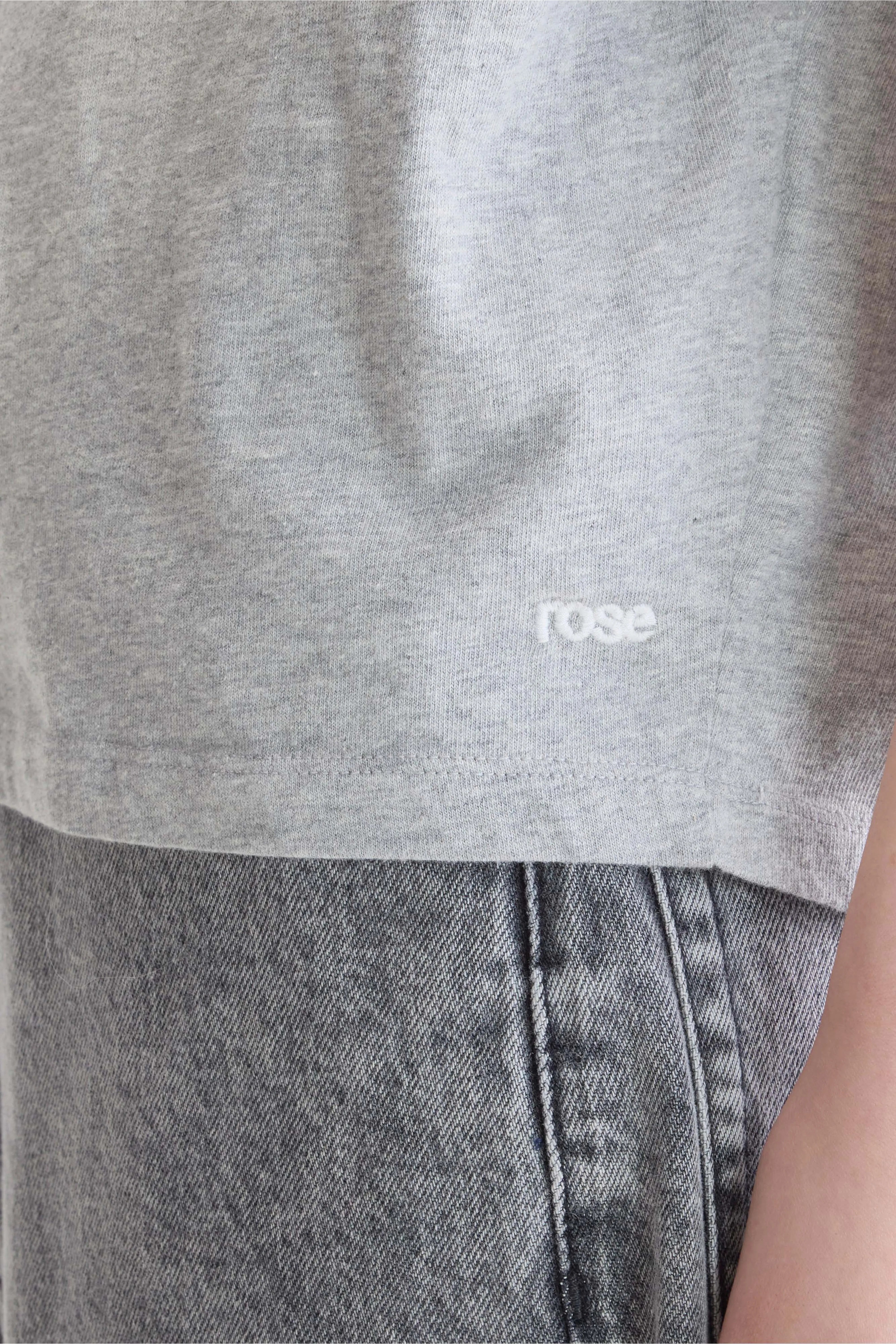 T-shirt col rond Vice (252 / W / H. GREY)