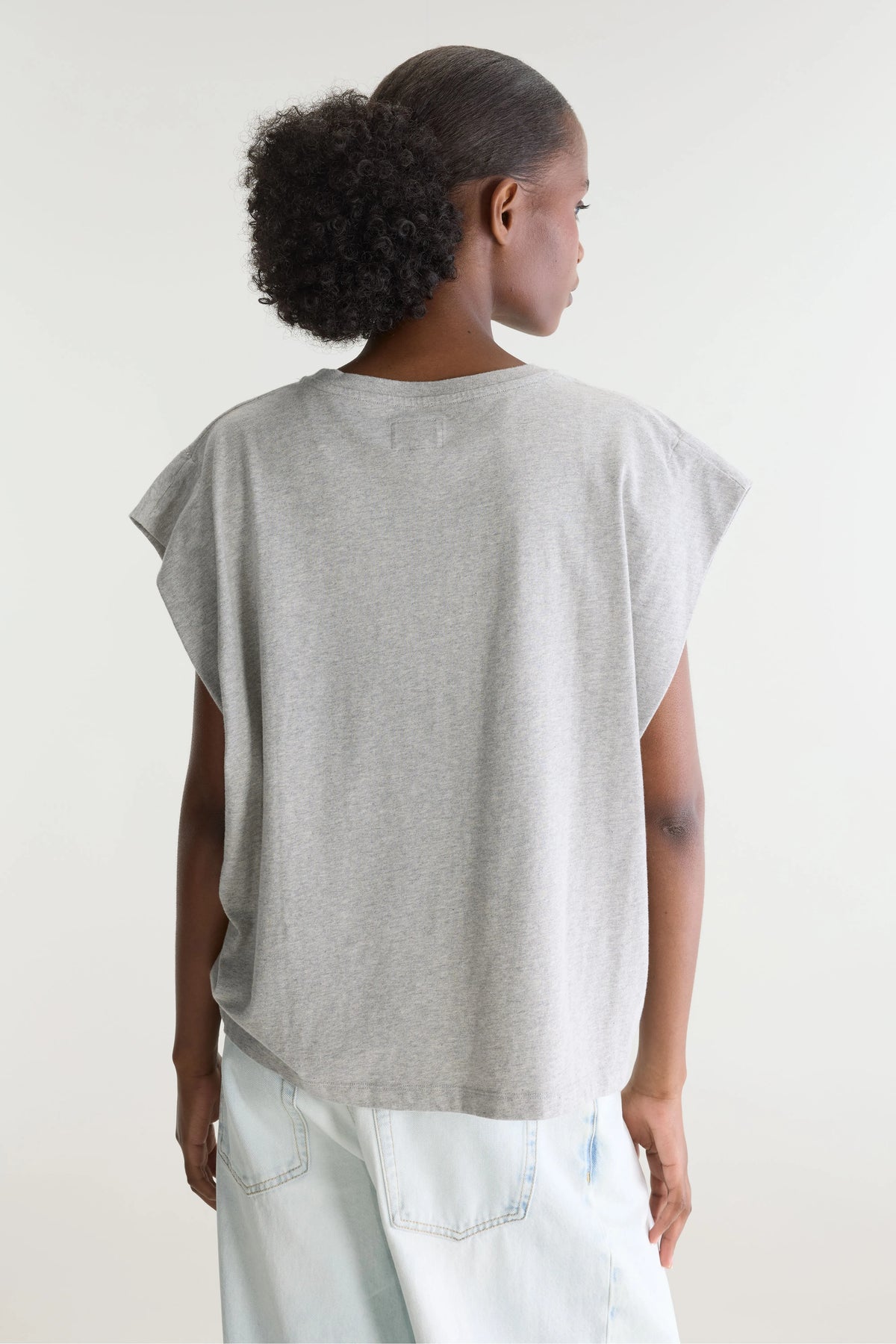T-shirt col rond Vice (252 / W / H. GREY)