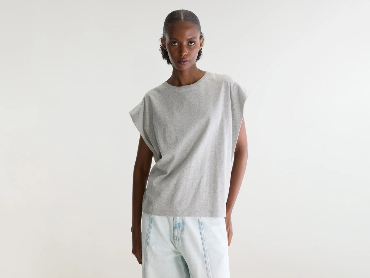 T-shirt col rond Vice (252 / W / H. GREY)
