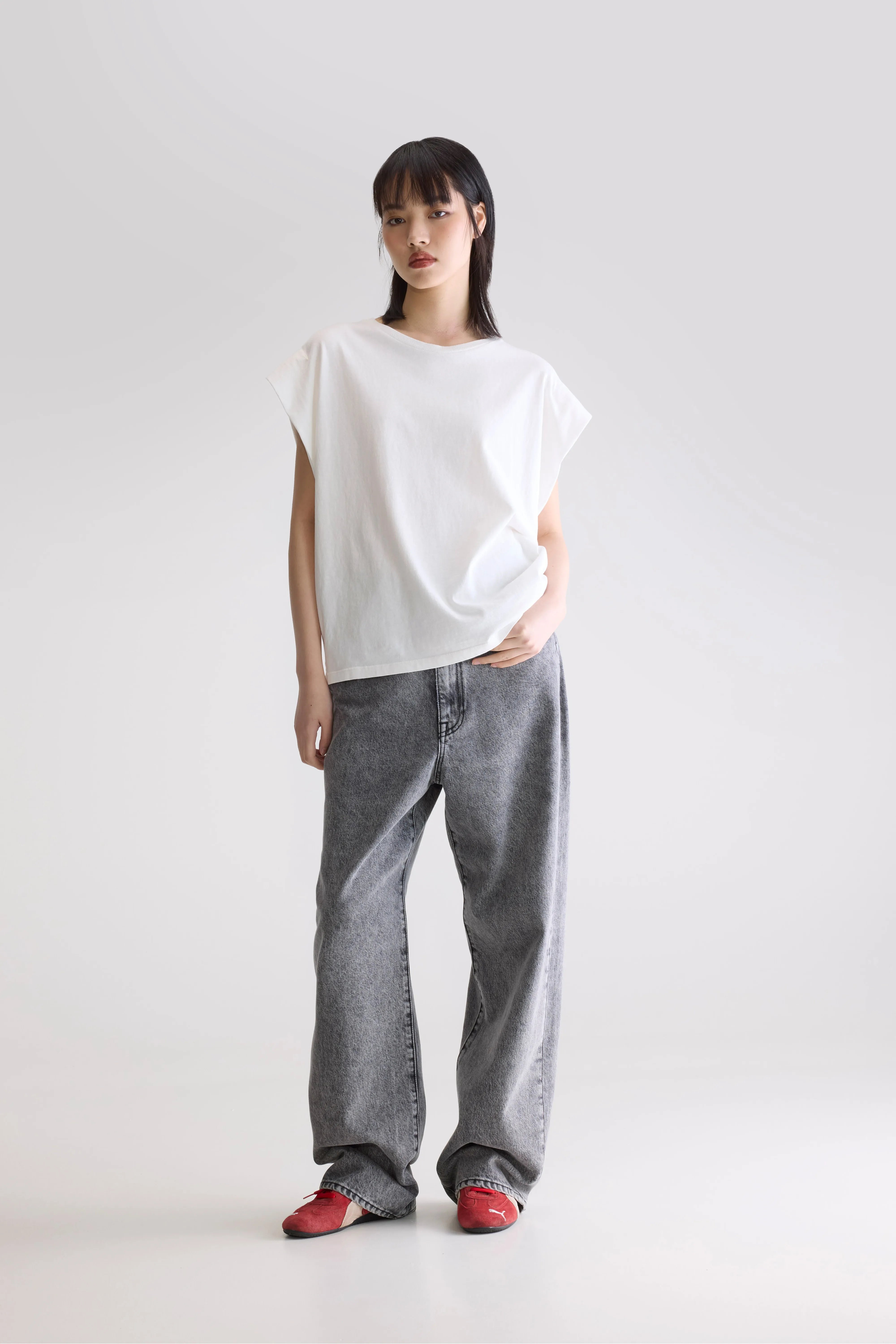 Vice crew neck t-shirt (252 / W / CASPER)