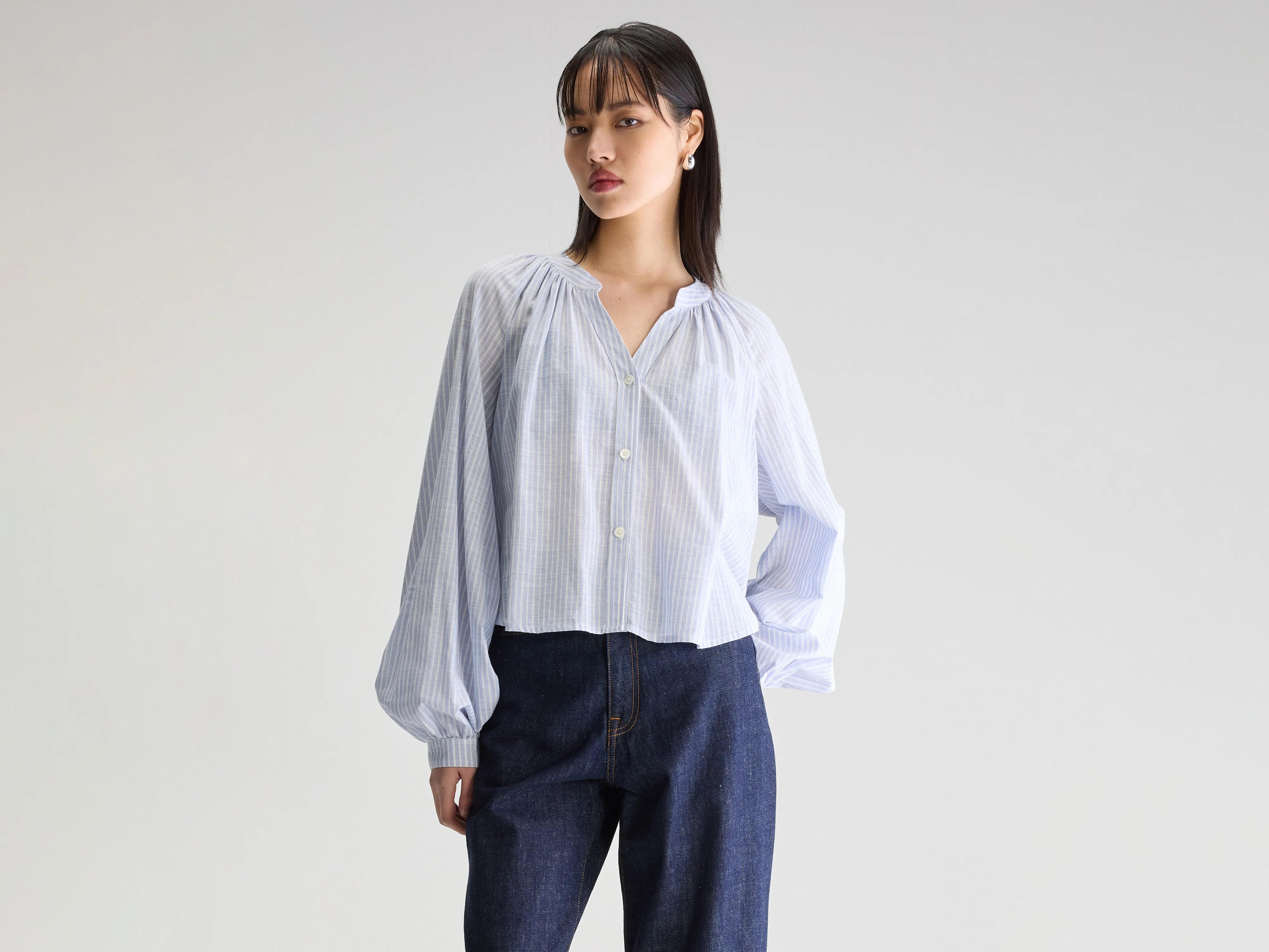 Blouse classique Tonka (251 / W / STRIPE A)