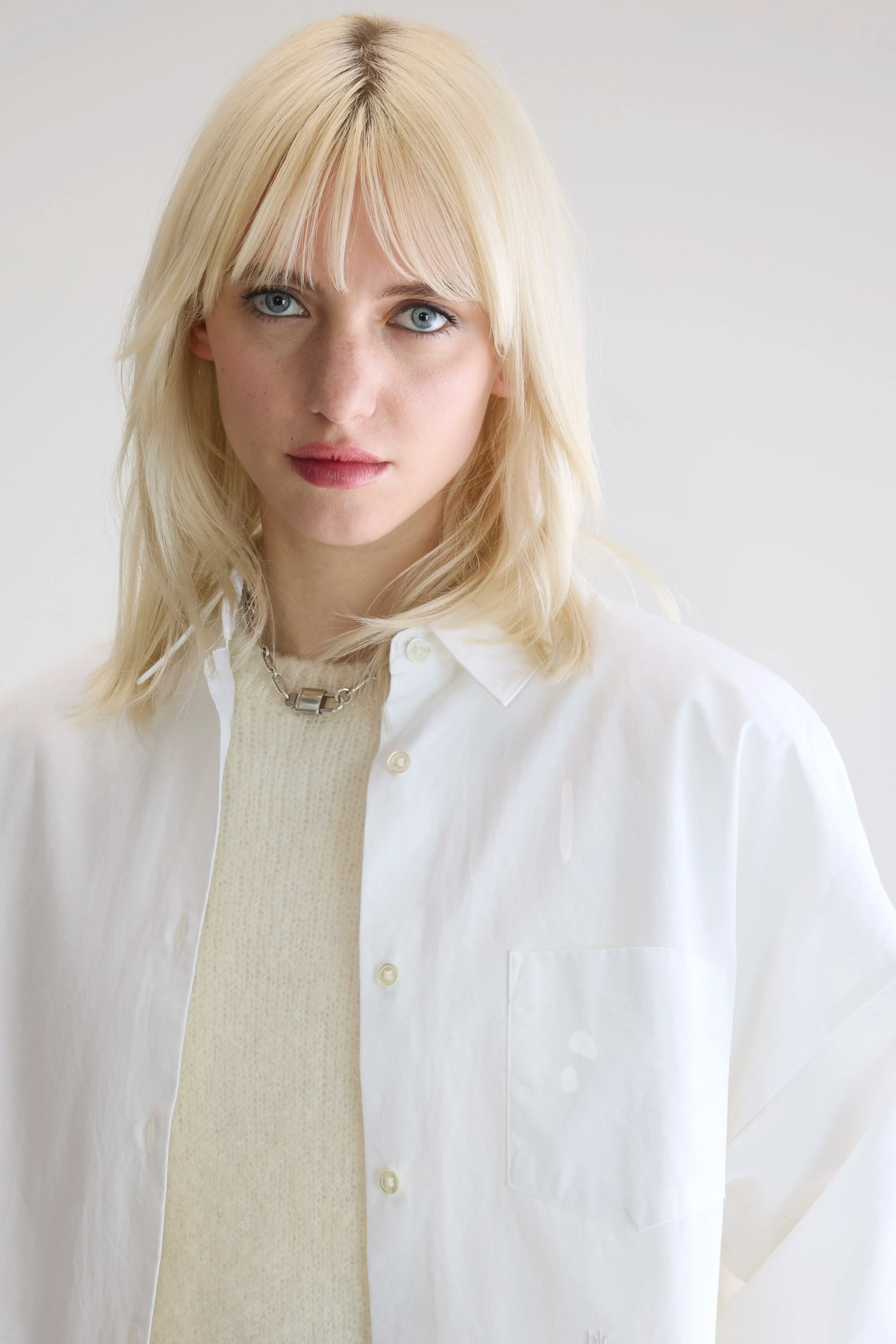 Giorgia poplin shirt (252 / W / WHITE)