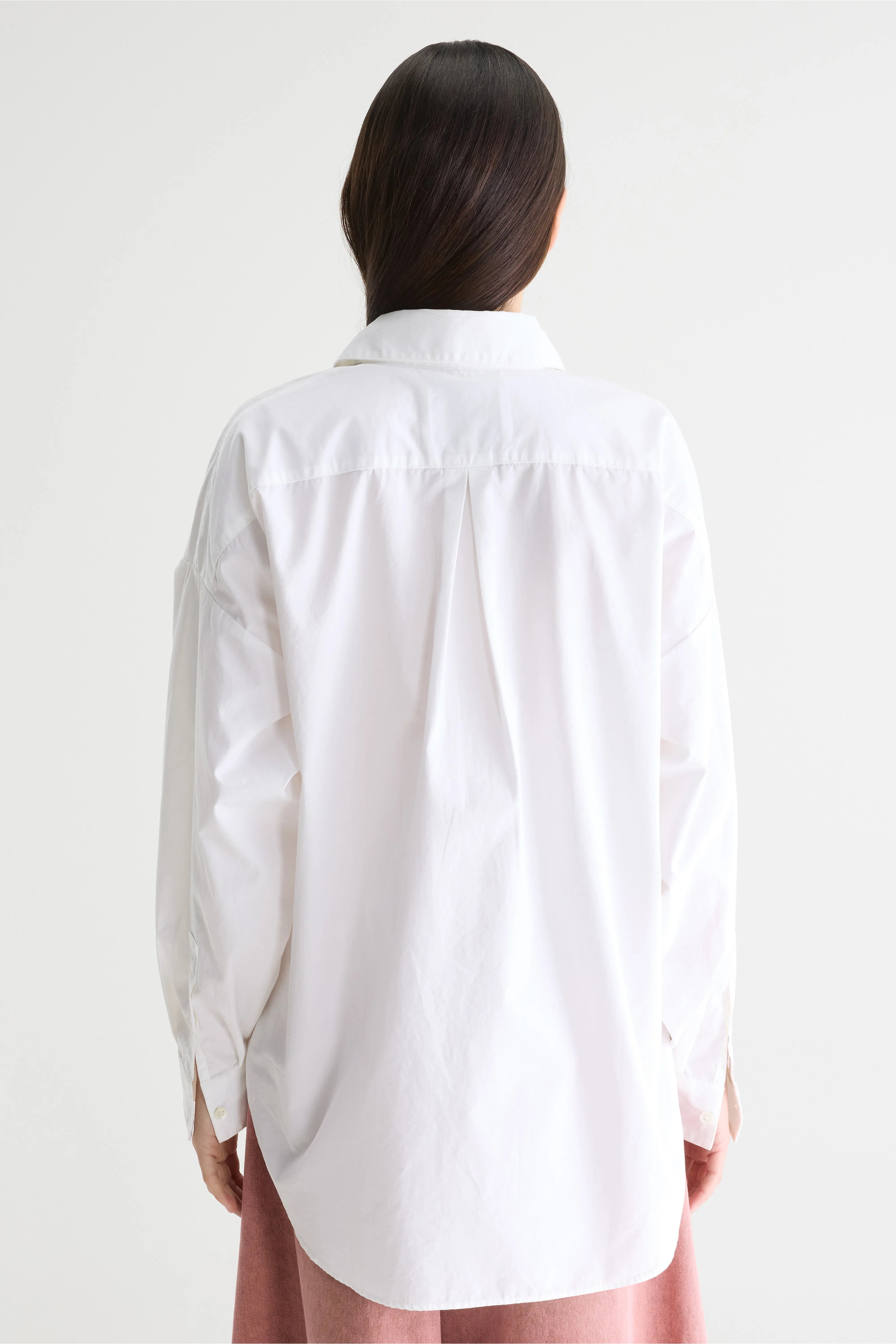 Giorgia white poplin shirt (252 / W / WHITE)