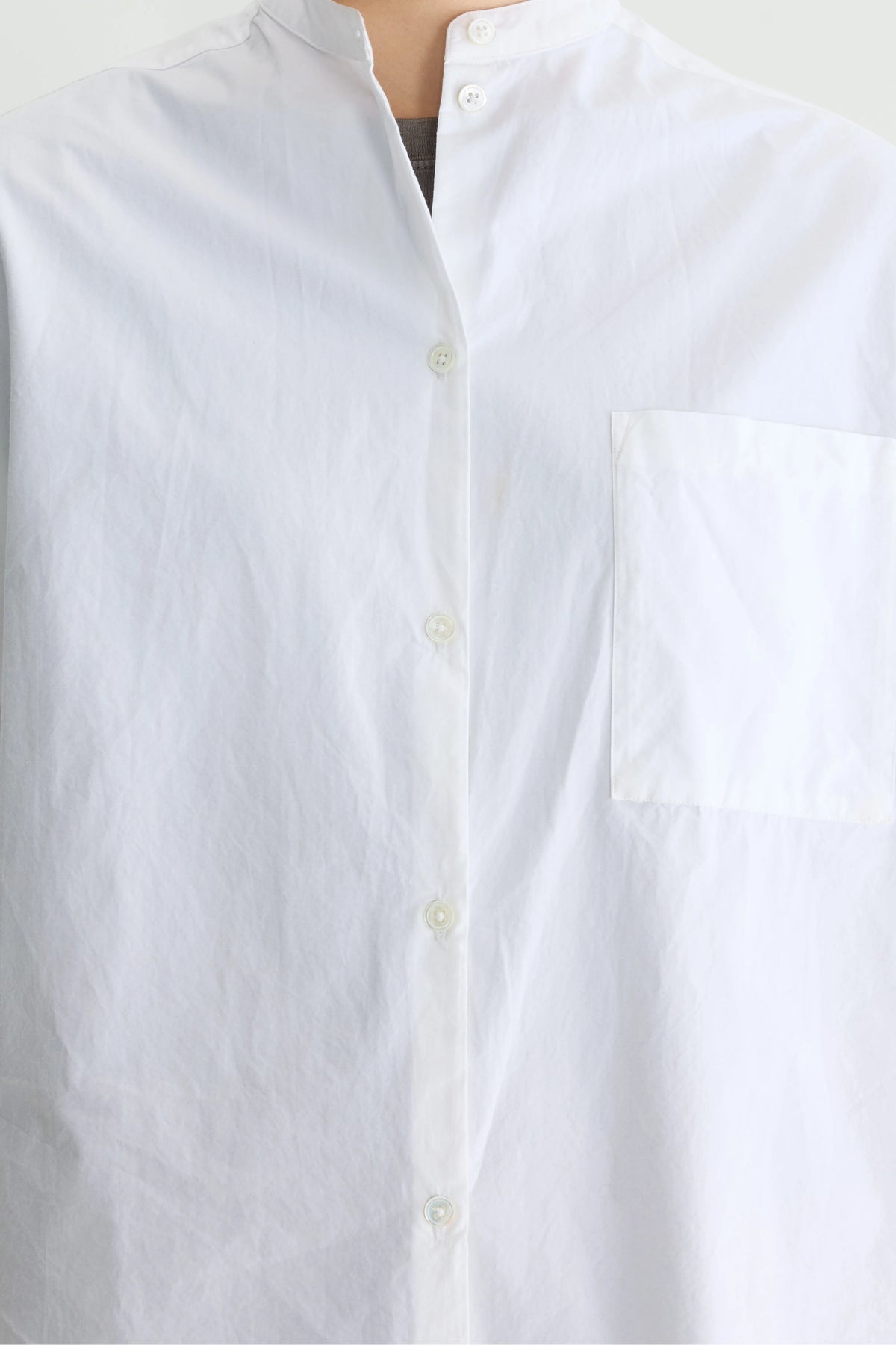 Gorky popeline hemd (252 / W / WHITE)