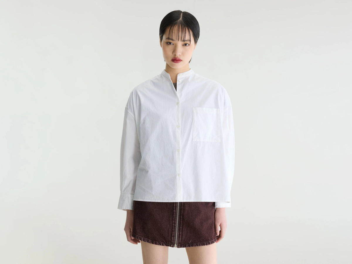 Gorky popeline hemd (252 / W / WHITE)