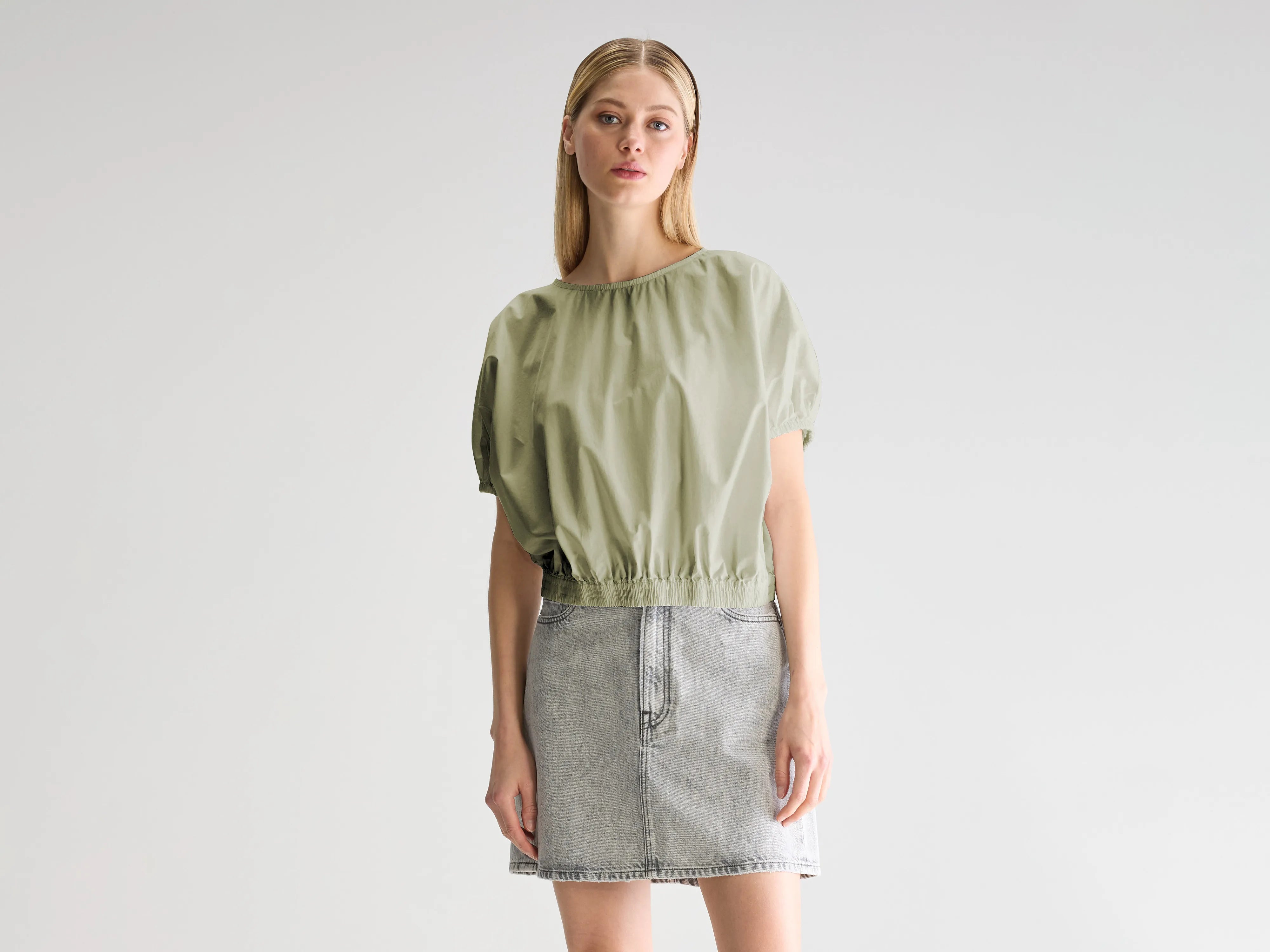Wilma klassieke blouse (251 / W / CARDAMOM)