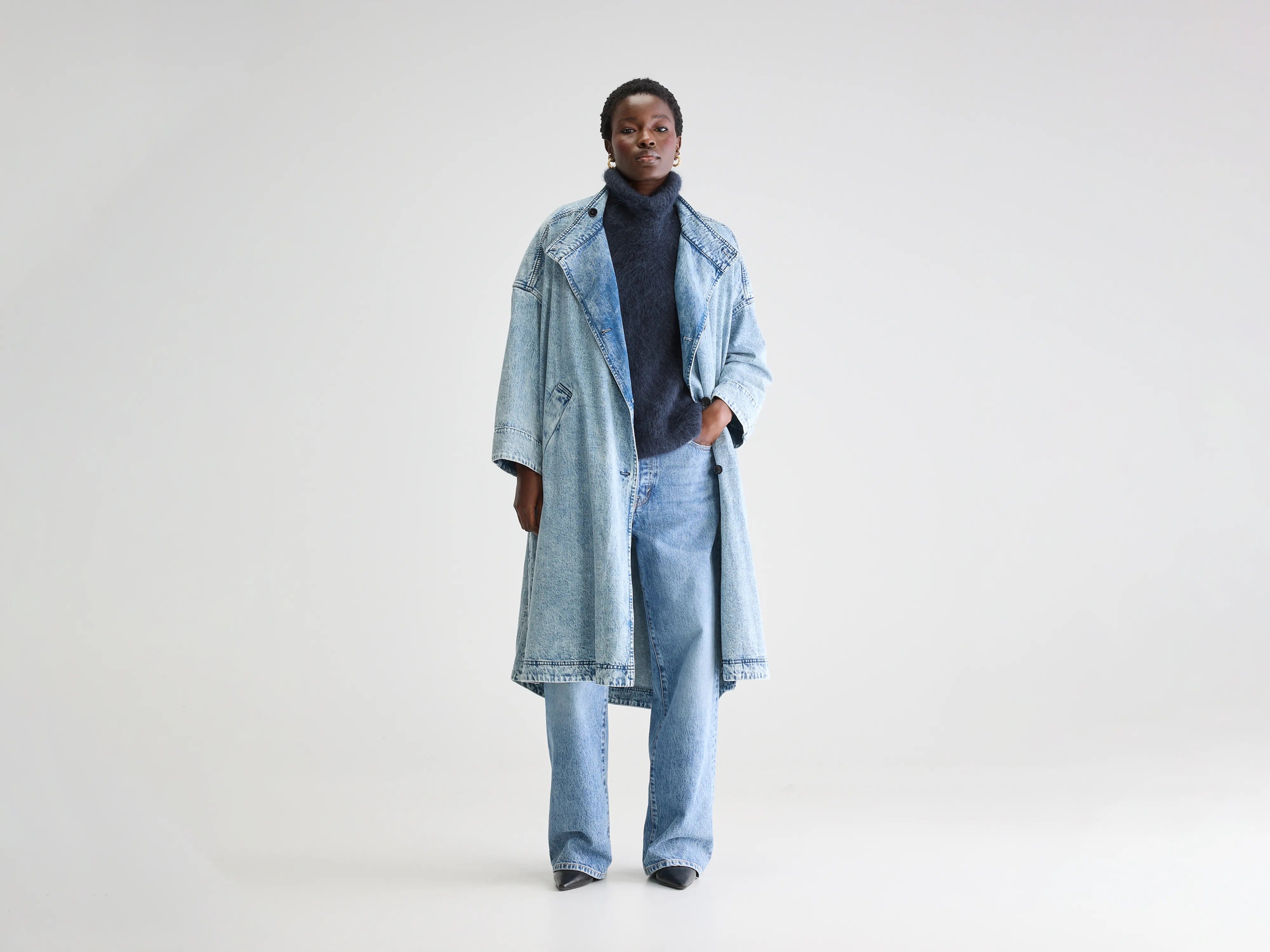 Trench Jutta (251 / W / VNTG STONE WASH)