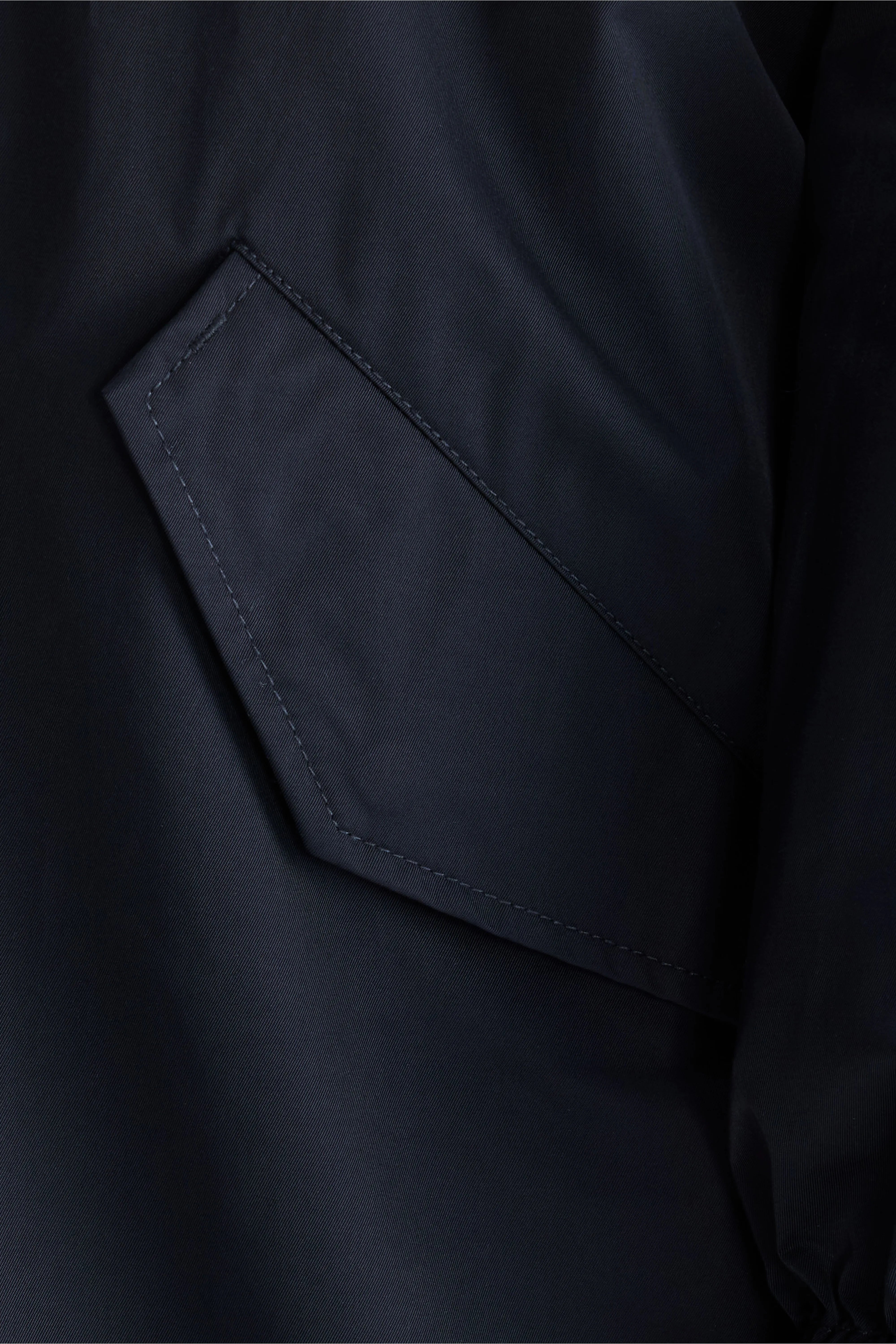 Parka à capuche bleu marine Laos (242 / W / NAVY)
