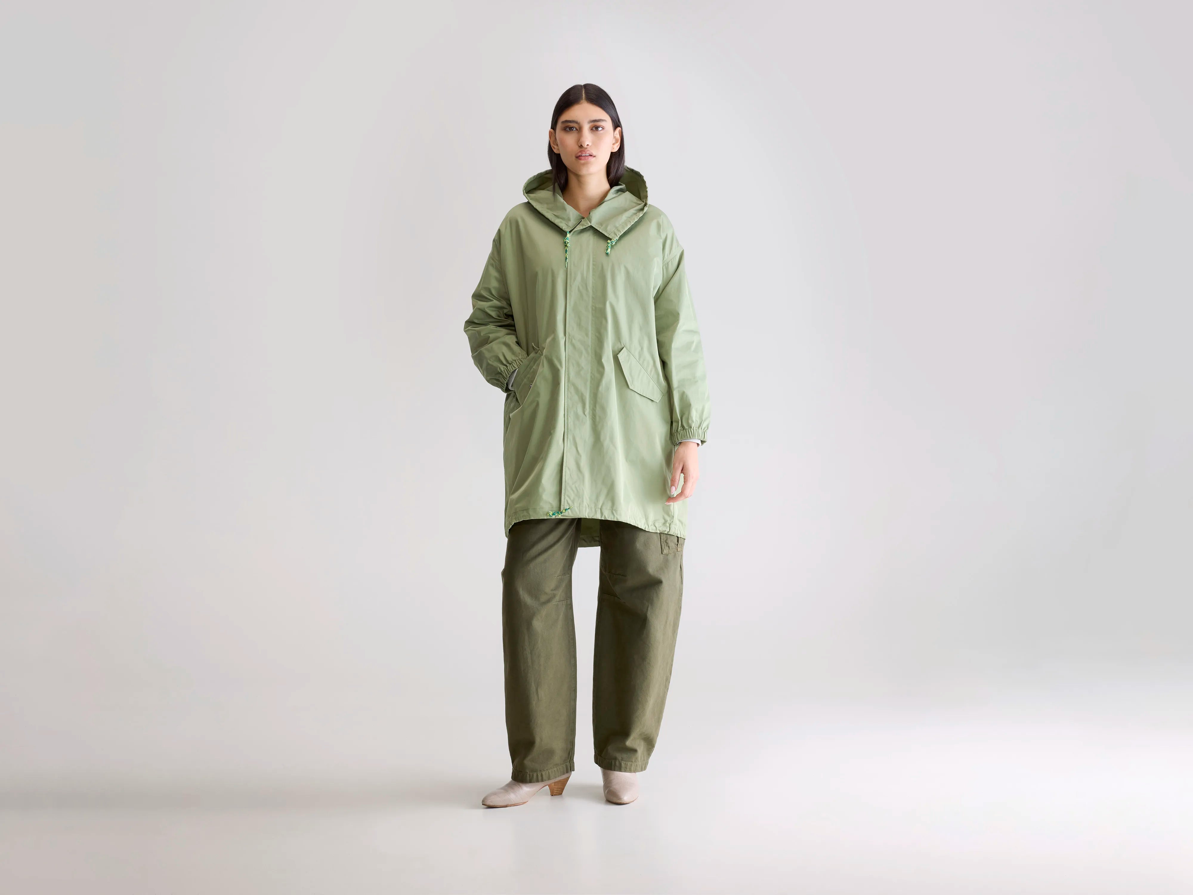 Laos parka met capuchon (242 / W / THYM)