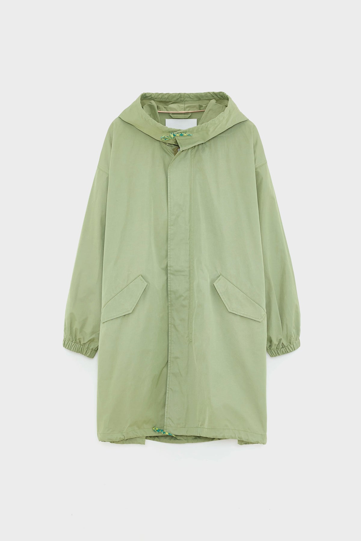 Laos light green hooded parka (242 / W / THYM)