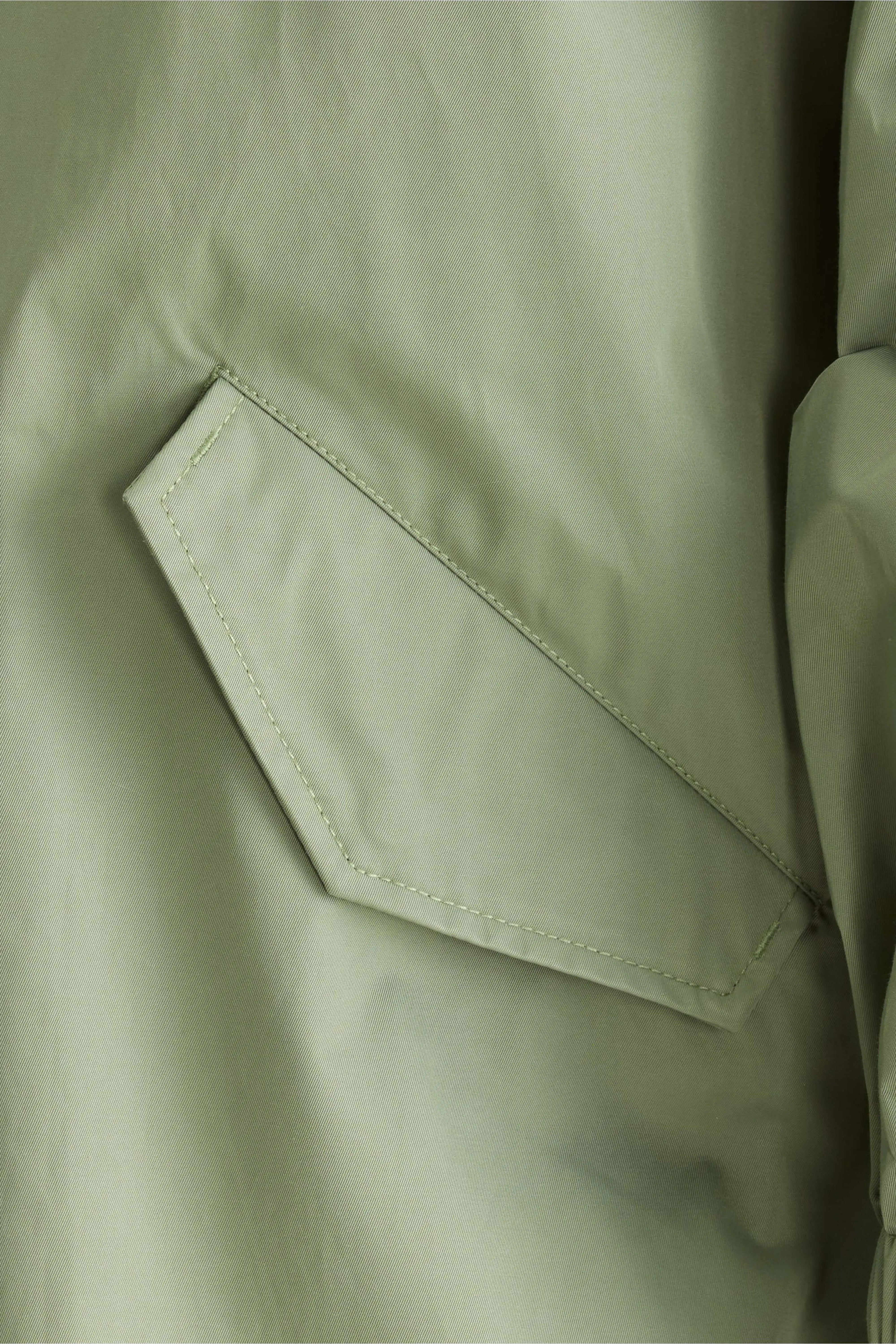 Laos light green hooded parka (242 / W / THYM)