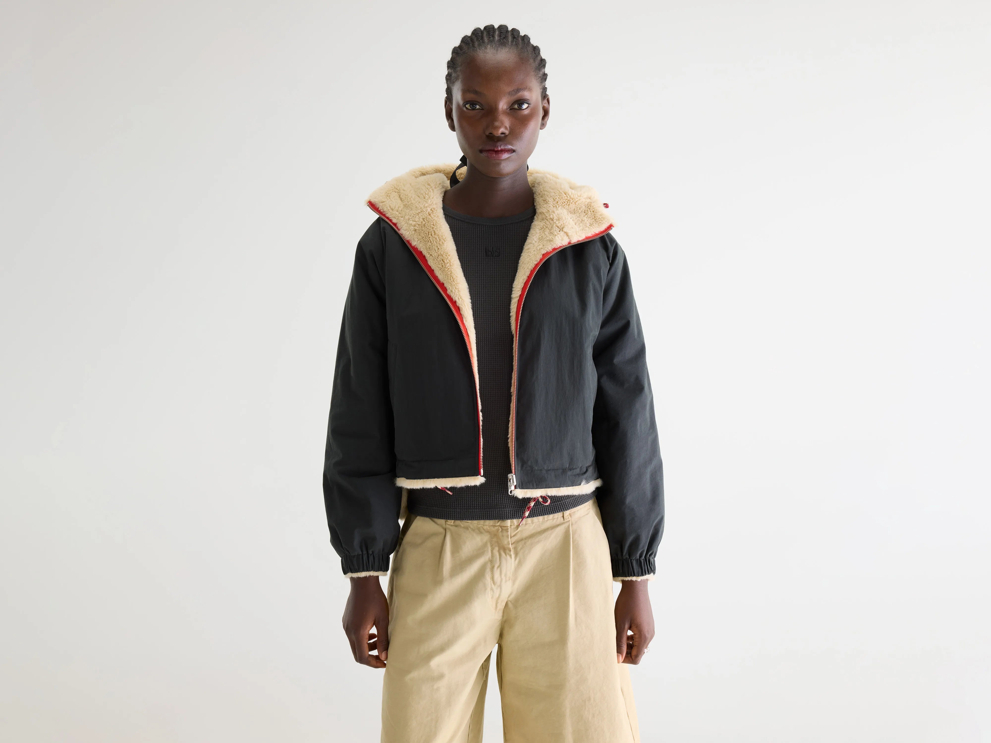 Loud hooded jacket (252 / W / PIRATE)
