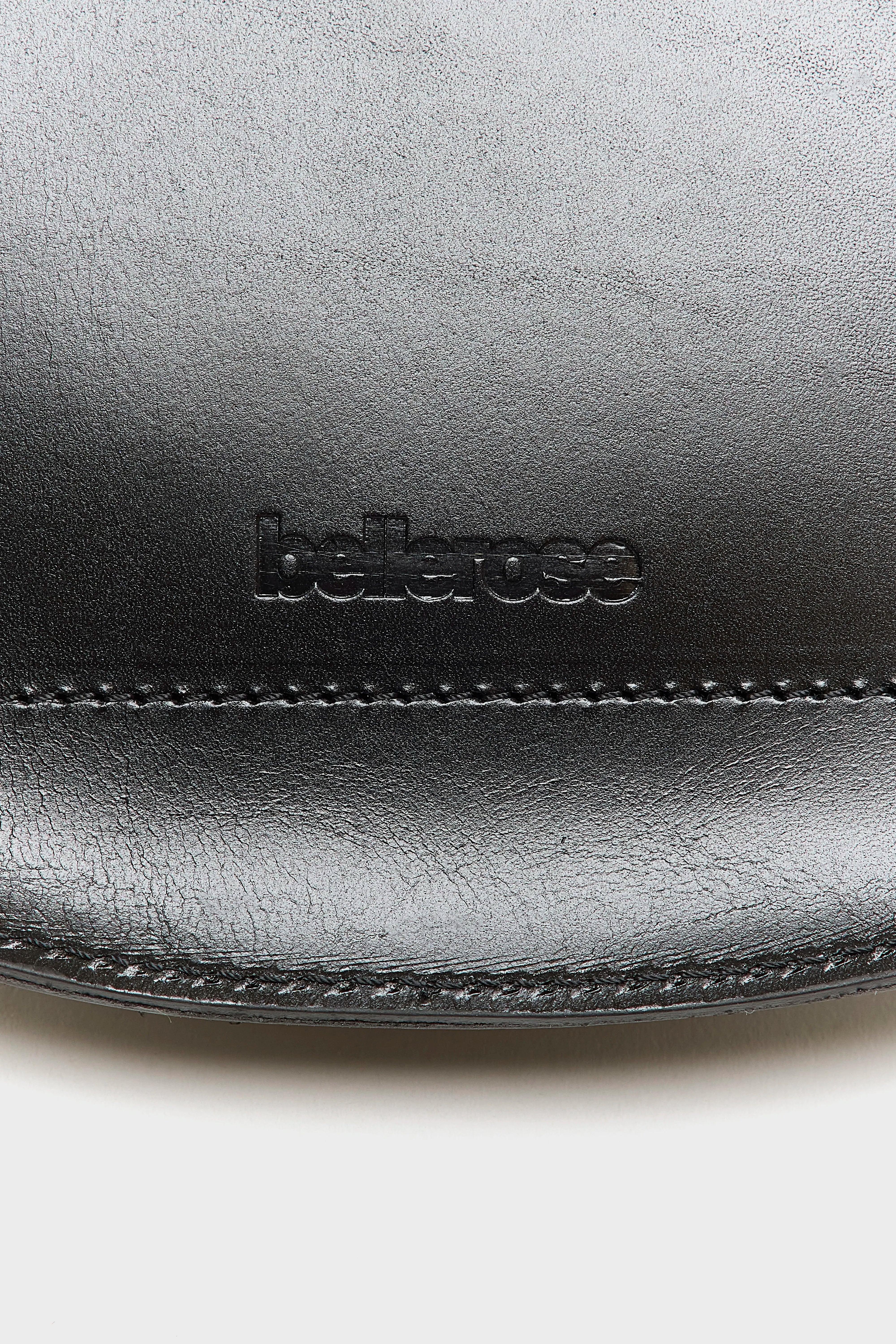 Sac banane en cuir noir Rosie (252 / W / BLACK)