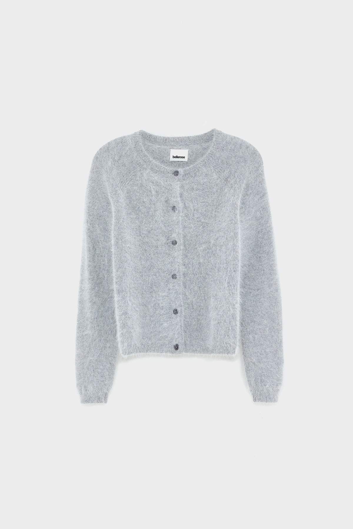 Datair angora-blend cardigan (252 / W / H. GREY)