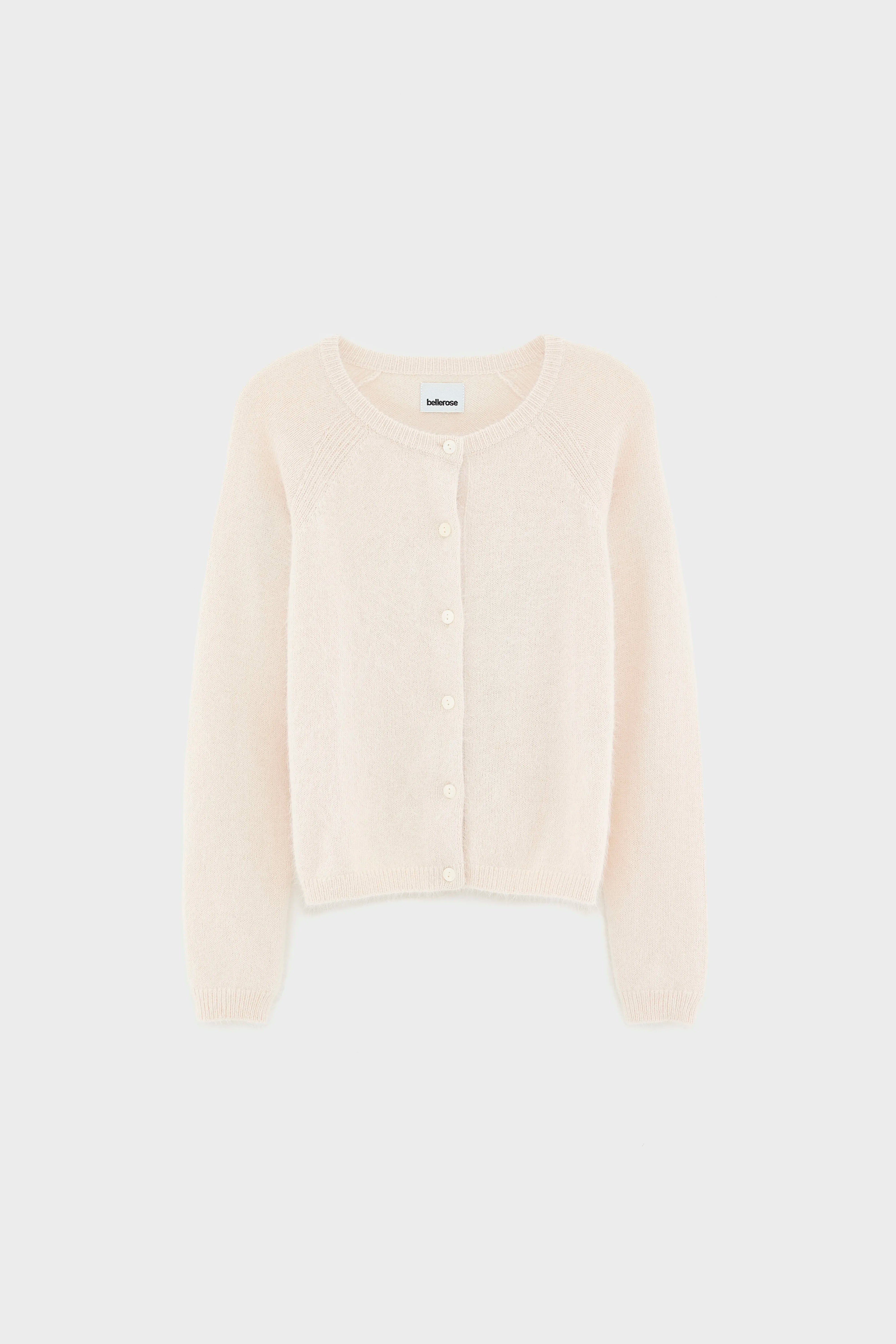 Datair angora-blend cardigan (252 / W / PARCHEMIN)