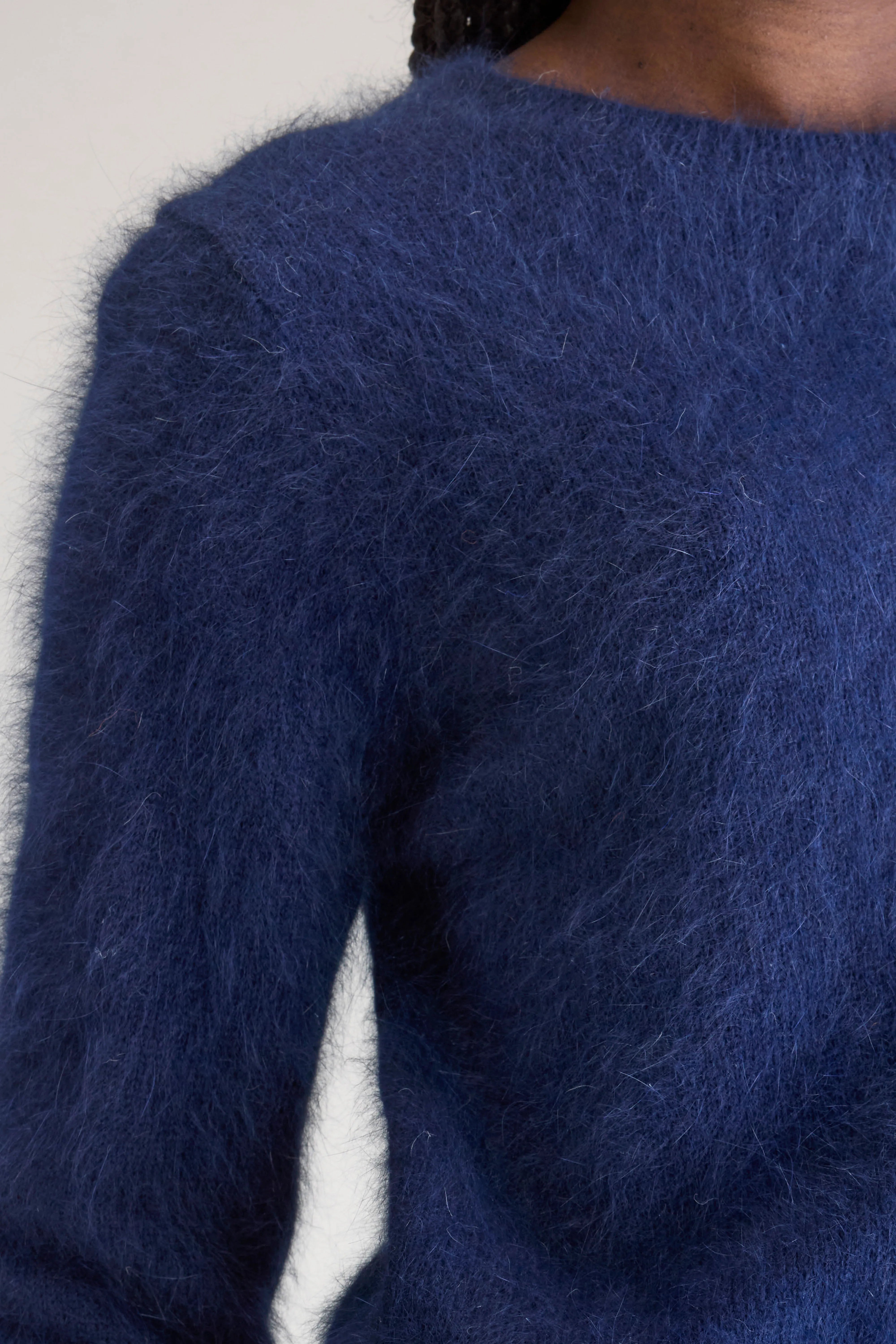 Datti blauwe trui van angoramix (242 / W / NAVY)