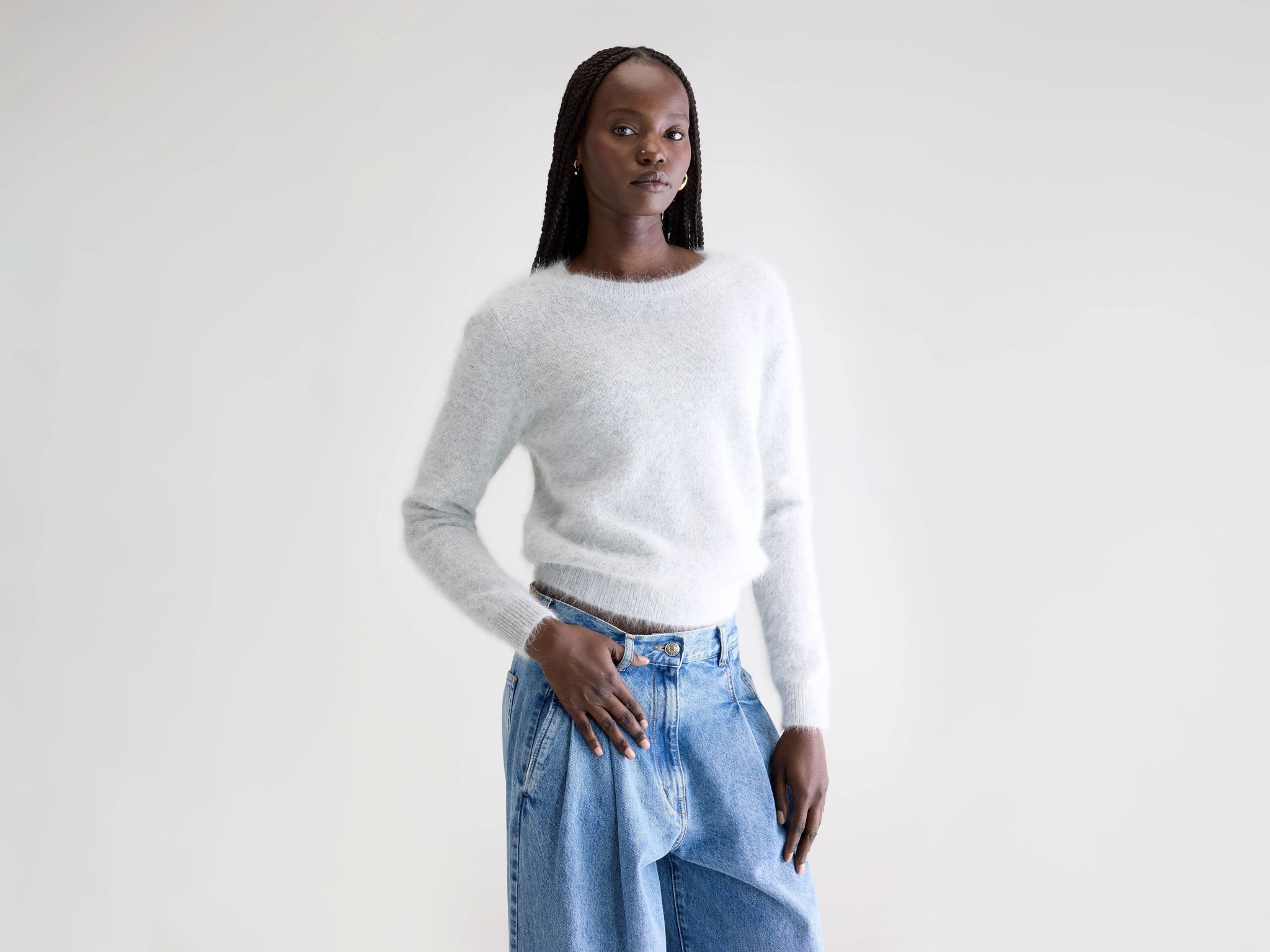 Datti angora-blend sweater 