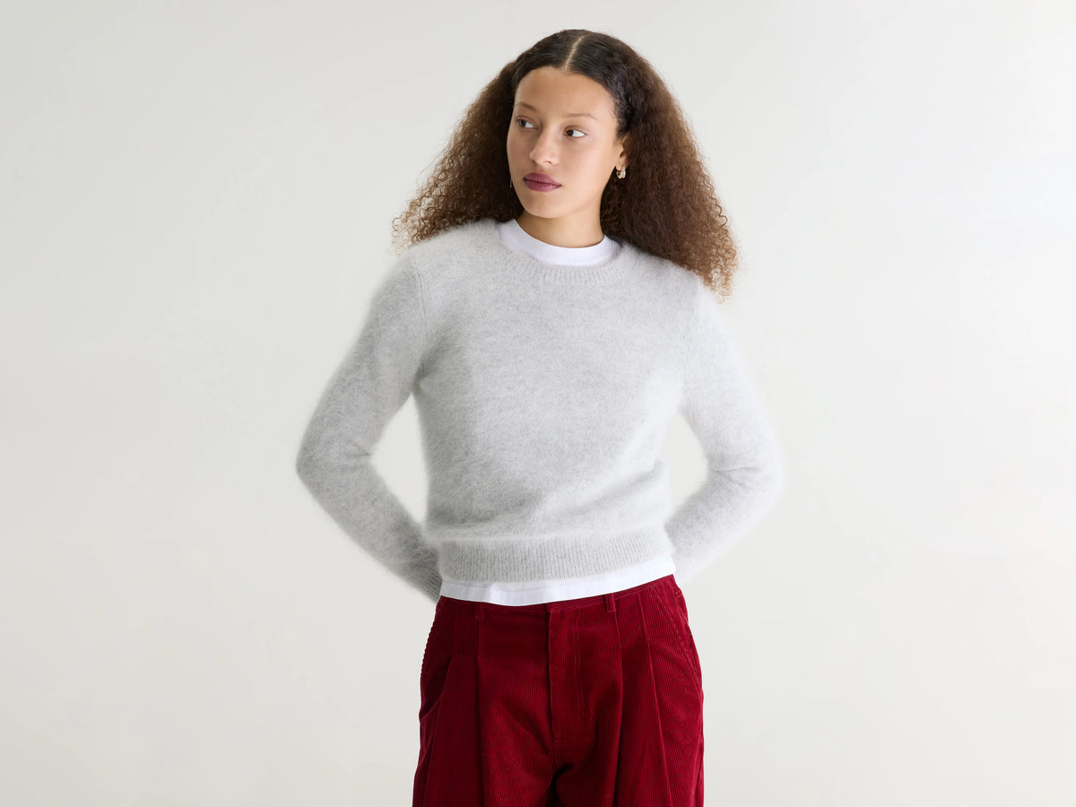 Pull en angora Datti (252 / W / BIRCH)