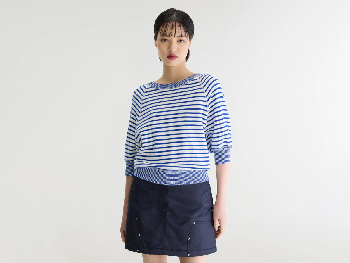 Anglet trui met ronde hals (252 / W / STRIPE A)